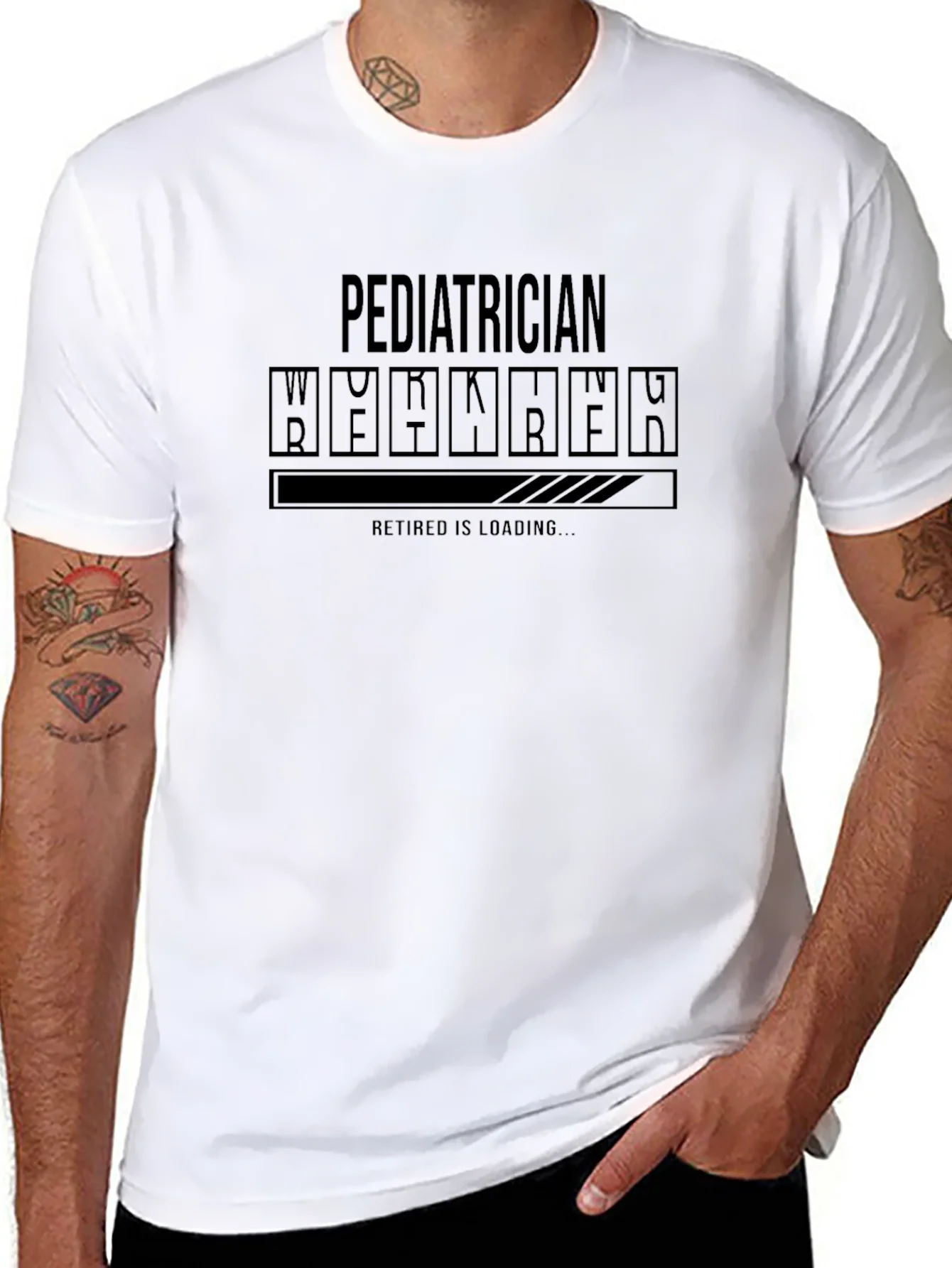 Pediatrician Retirement Loading T-Shirt
