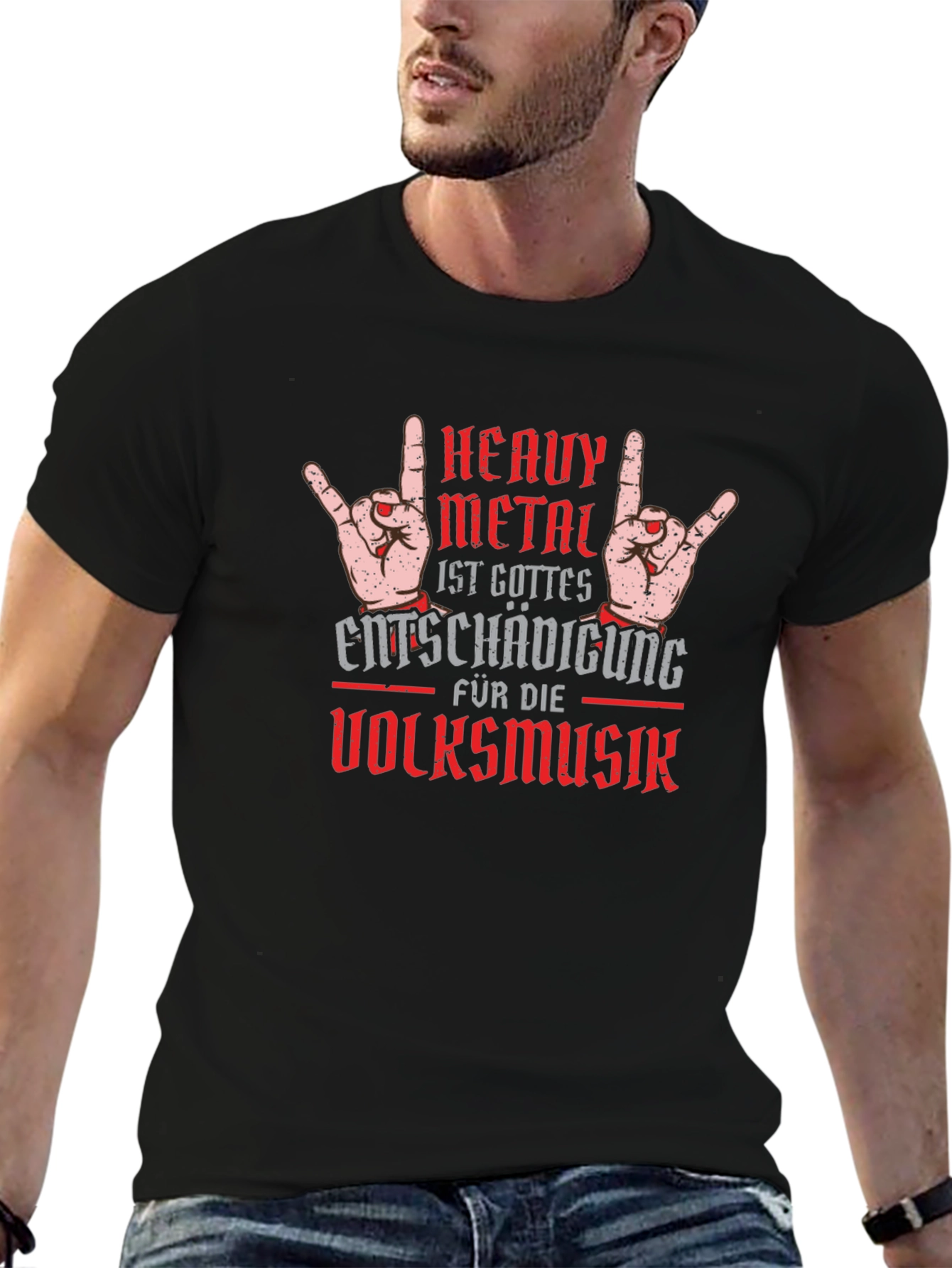 Heavy Metal is Gods Compensation Tee