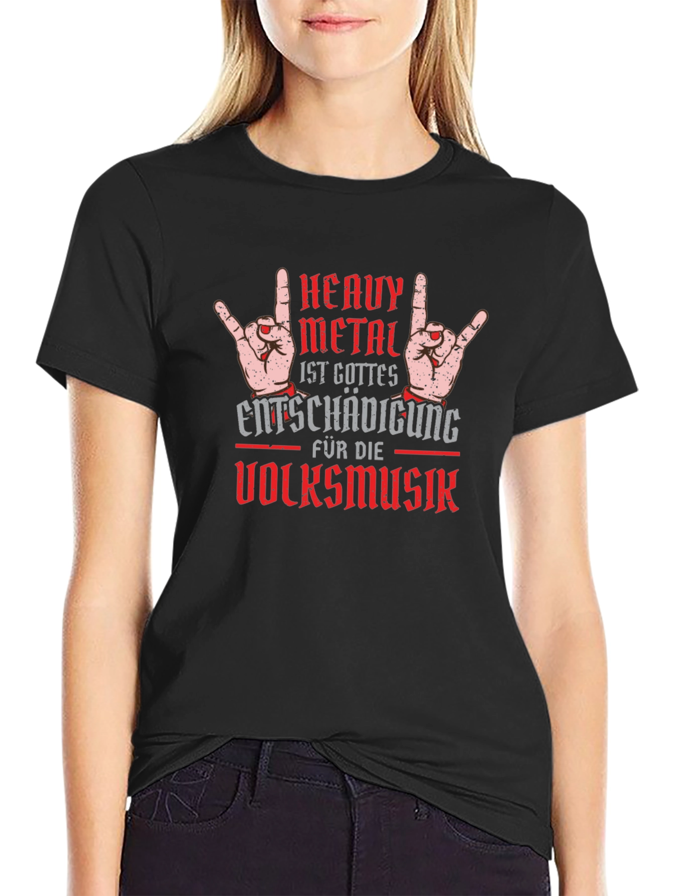Heavy Metal is Gods Compensation Tee