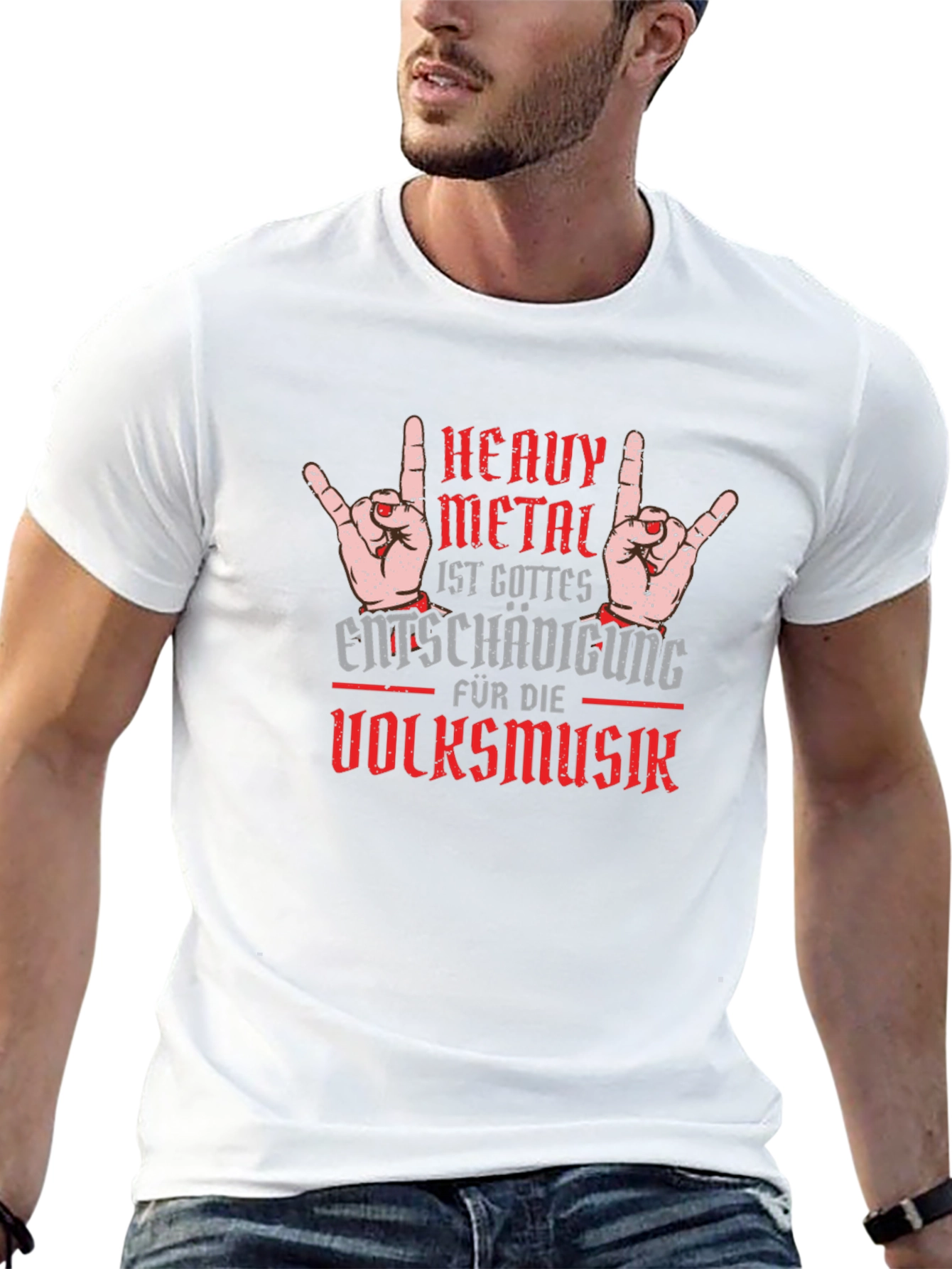 Heavy Metal is Gods Compensation Tee