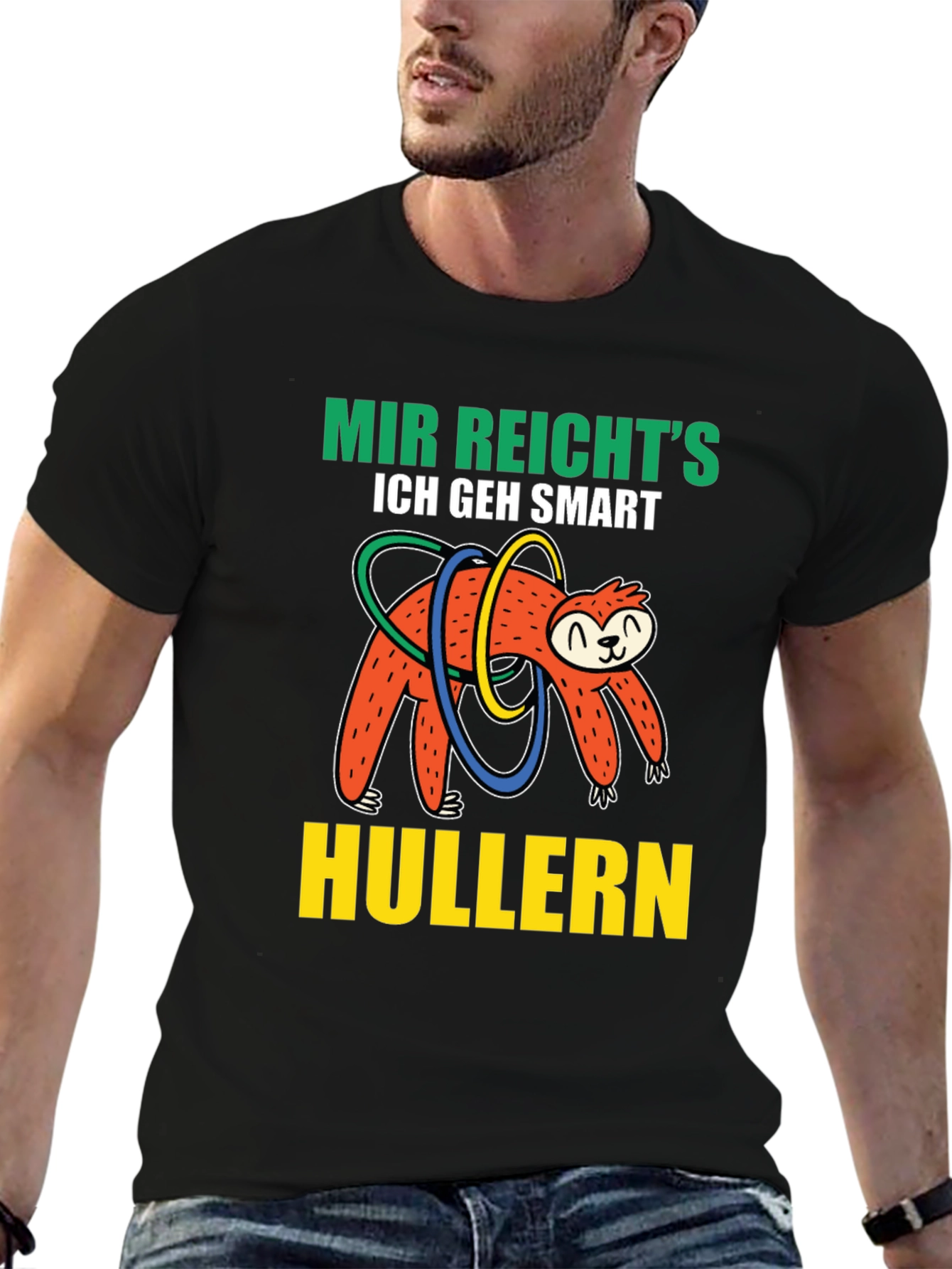Mir Reichts Sloth Hulla Hooping T-Shirt
