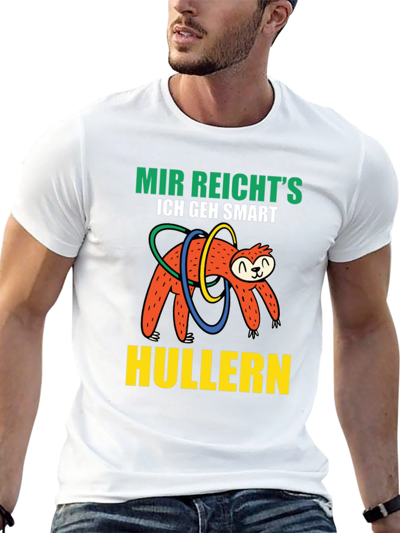 Mir Reichts Sloth Hulla Hooping T-Shirt