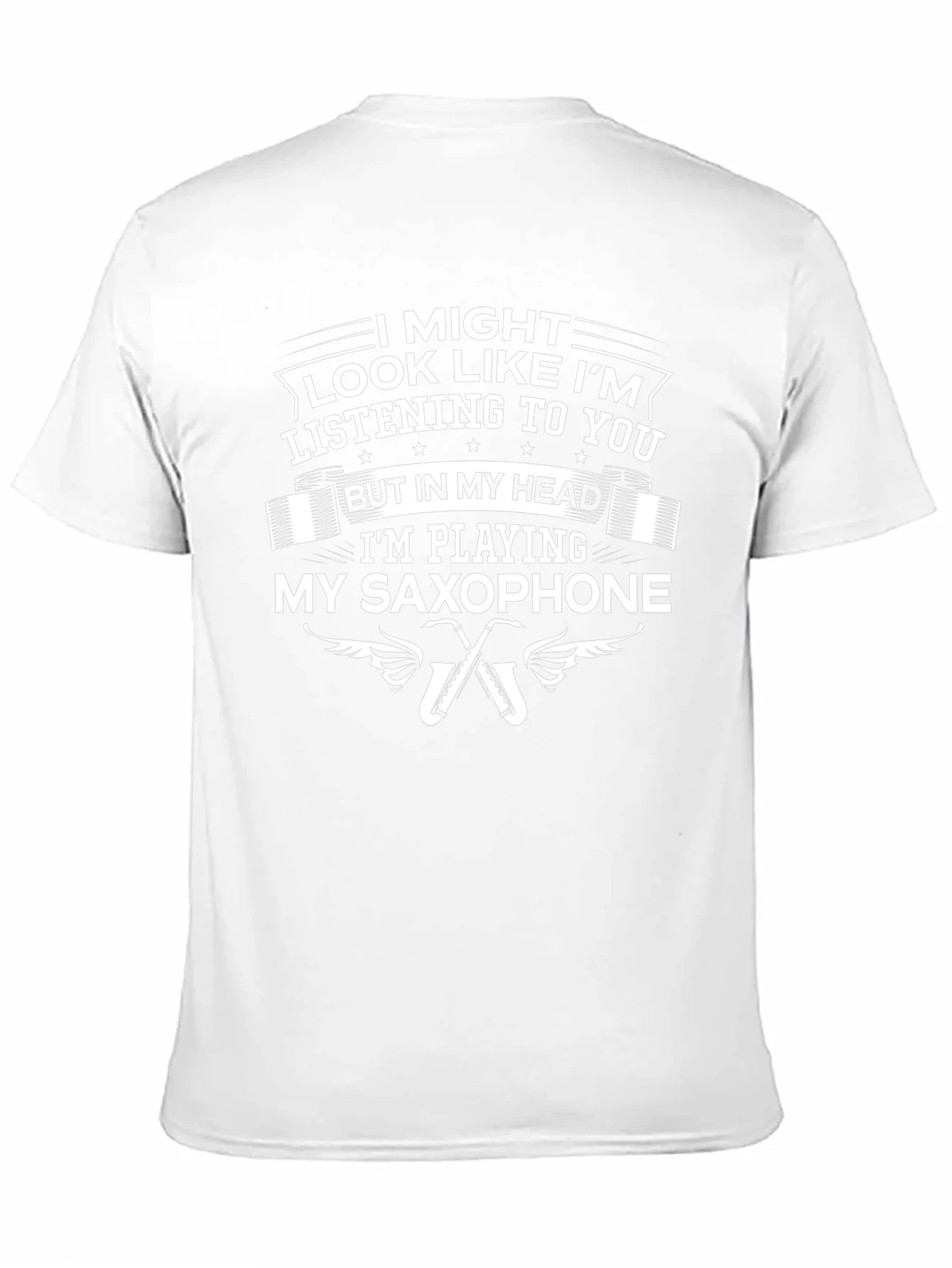 Saxophone Player Humor Graphic T-Shirt