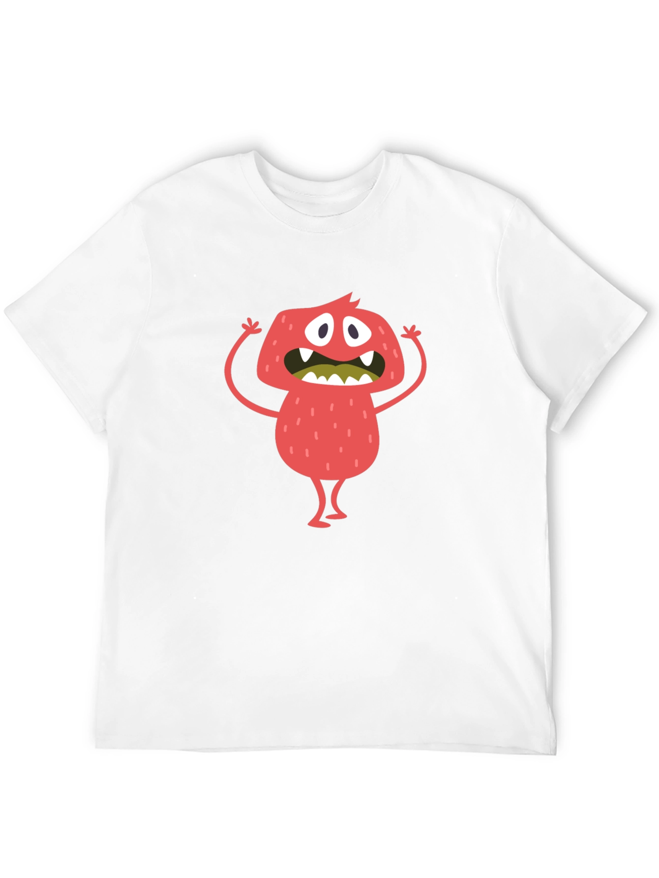 Monster Graphic Black T-Shirt