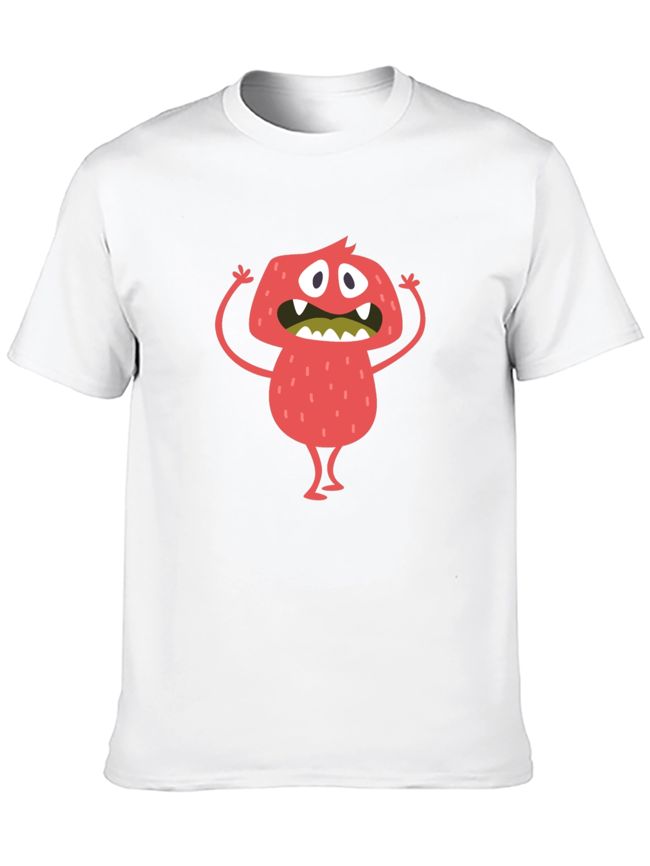 Monster Graphic Black T-Shirt