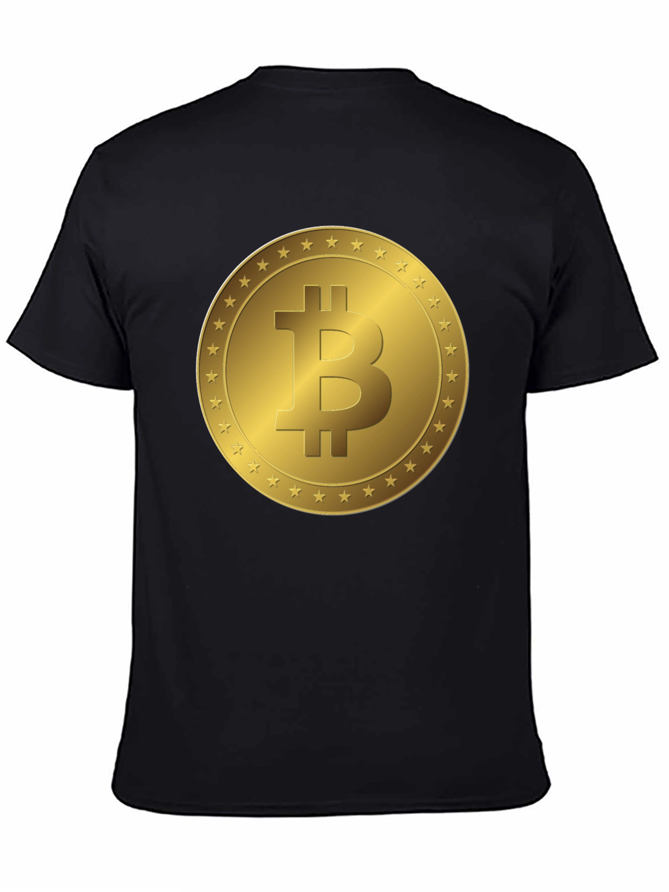 Bitcoin T-Shirt - Gold Coin Design