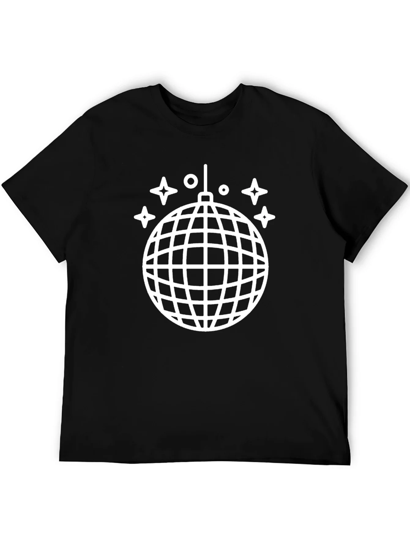 Disco Ball Graphic Tee - Party Ready