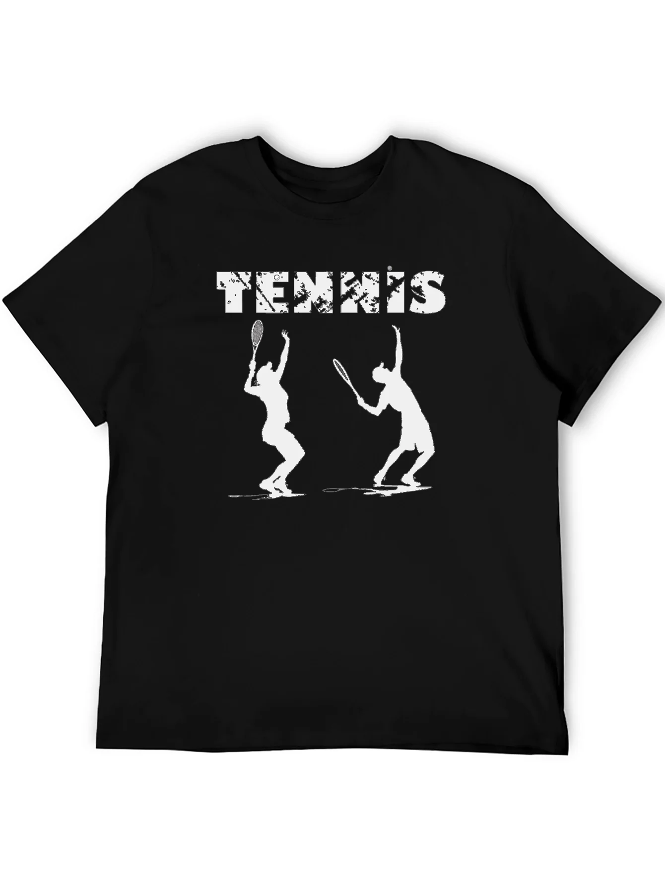 Tennis Silhouette Graphic T-Shirt