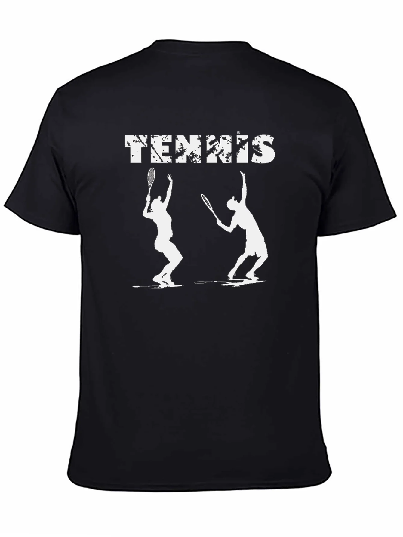 Tennis Silhouette Graphic T-Shirt