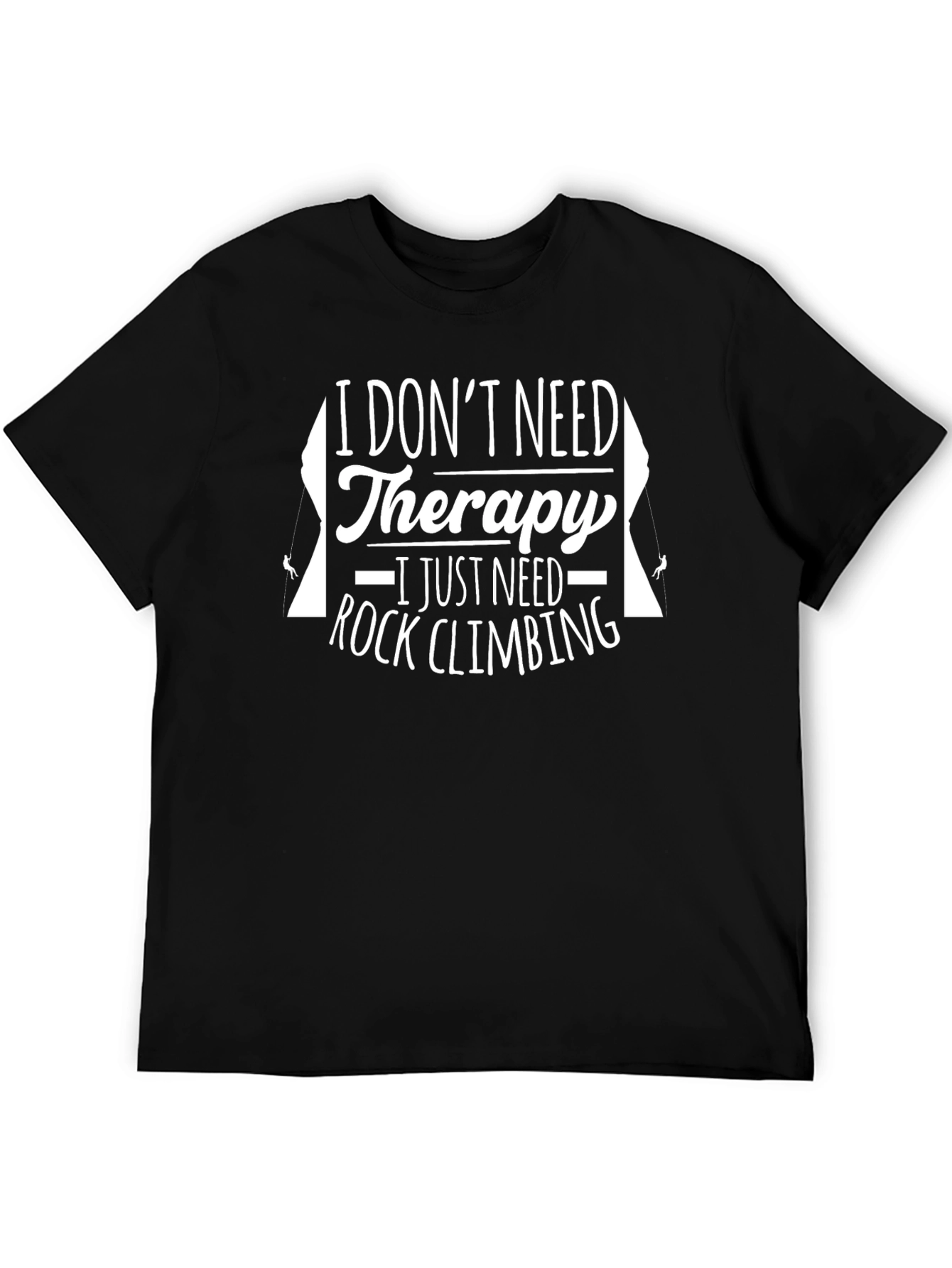 Rock Climbing Therapy Graphic Tee - Mens