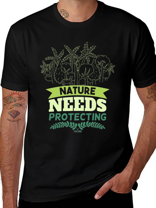 Nature Needs Protecting Graphic Tee