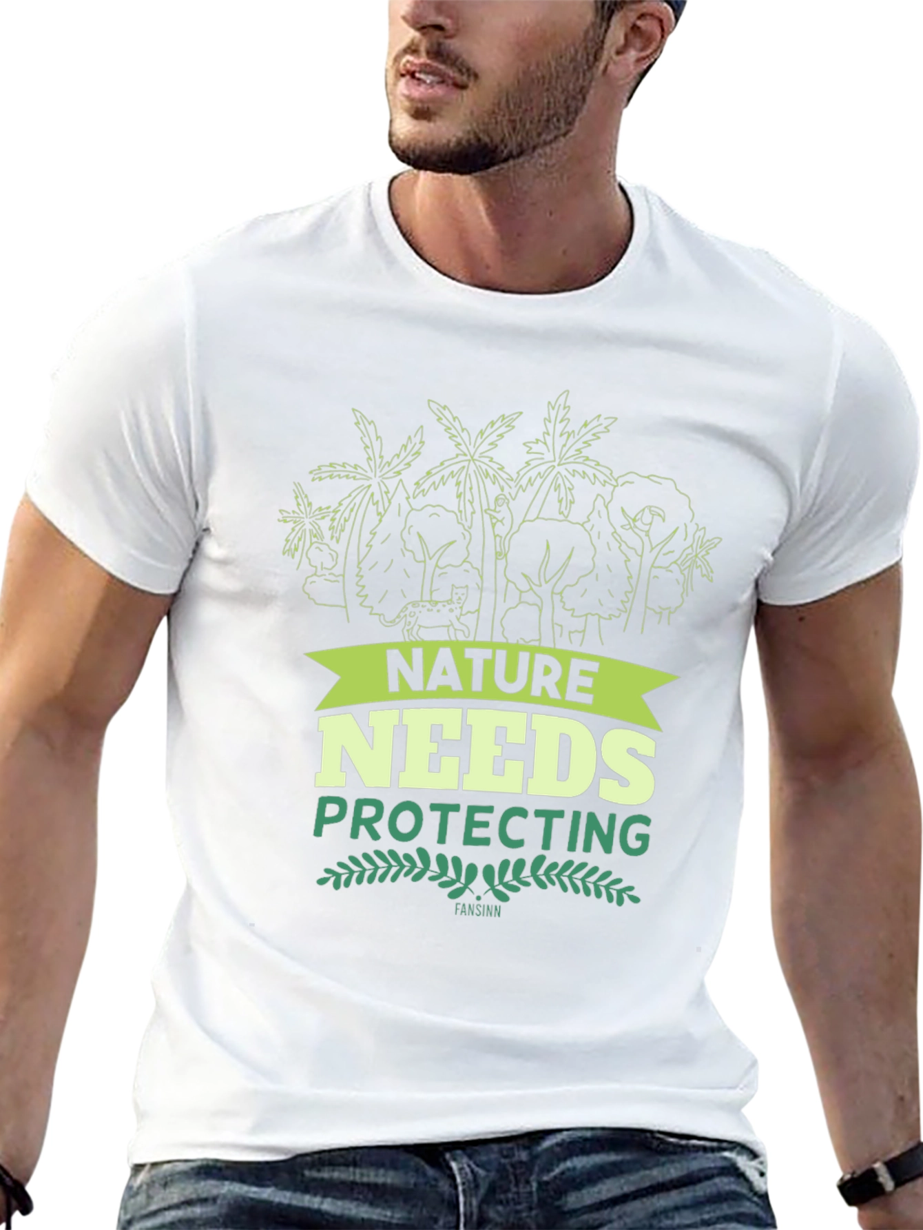 Nature Needs Protecting Graphic Tee