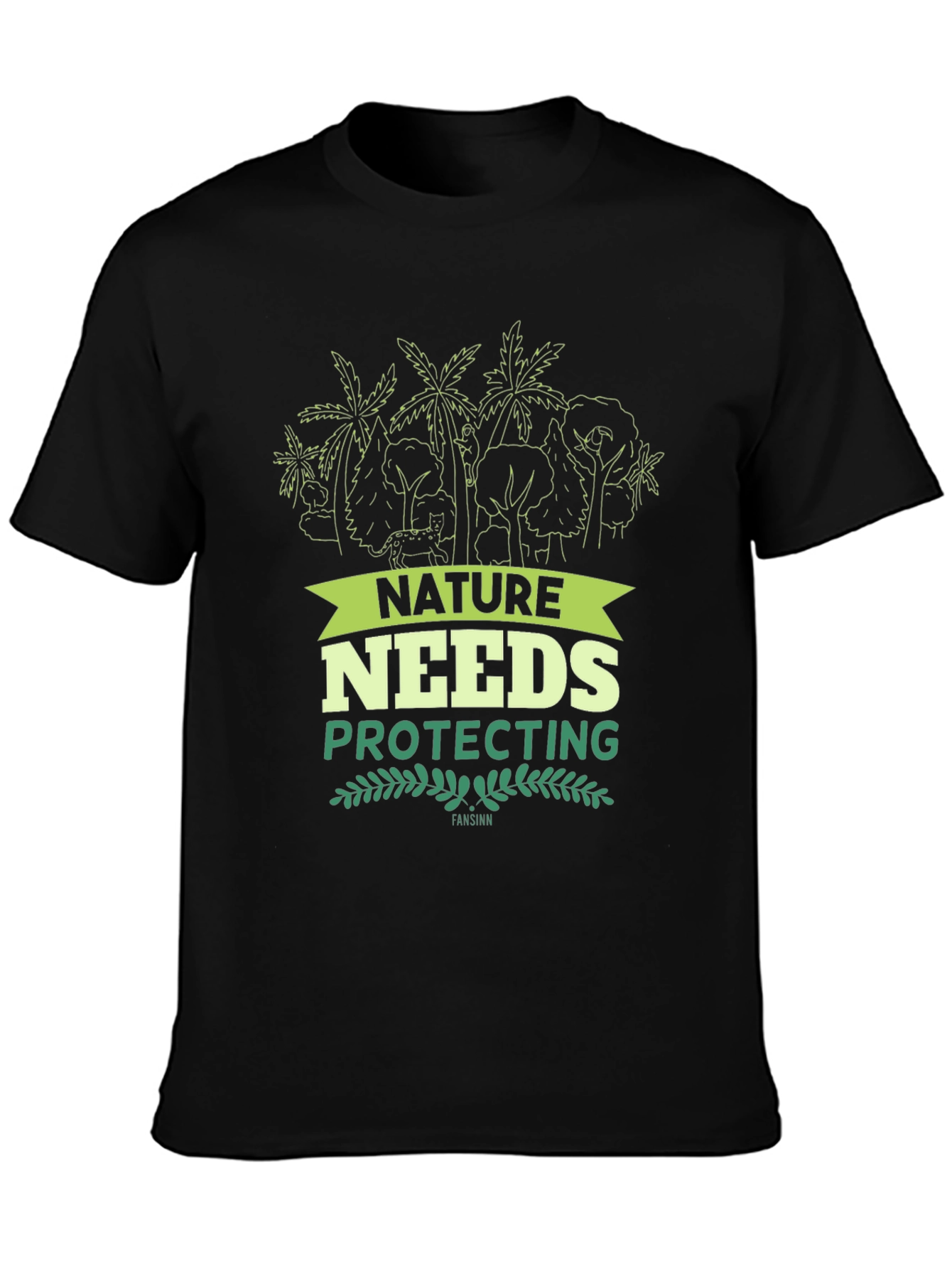 Nature Needs Protecting Graphic Tee
