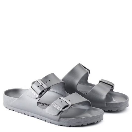 Birkenstock Women's Arizona EVA in Metallic Silver