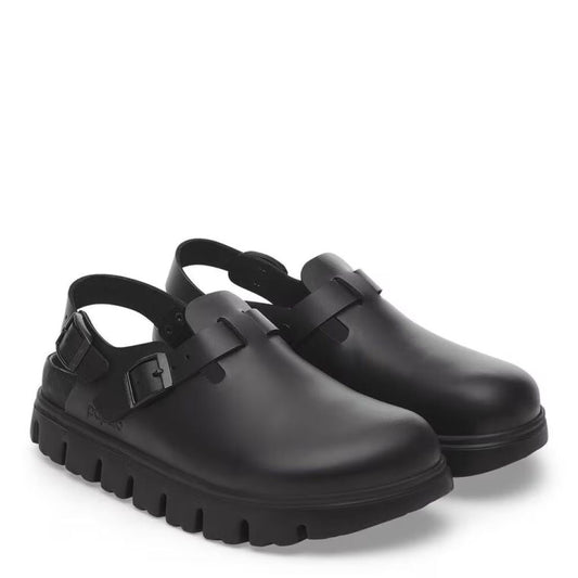 Birkenstock Women's Tokio Chunky Leather in Black