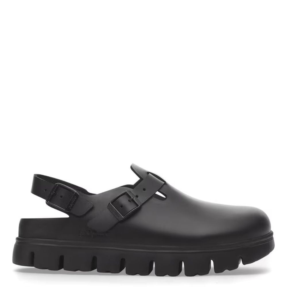 Birkenstock Women's Tokio Chunky Leather in Black