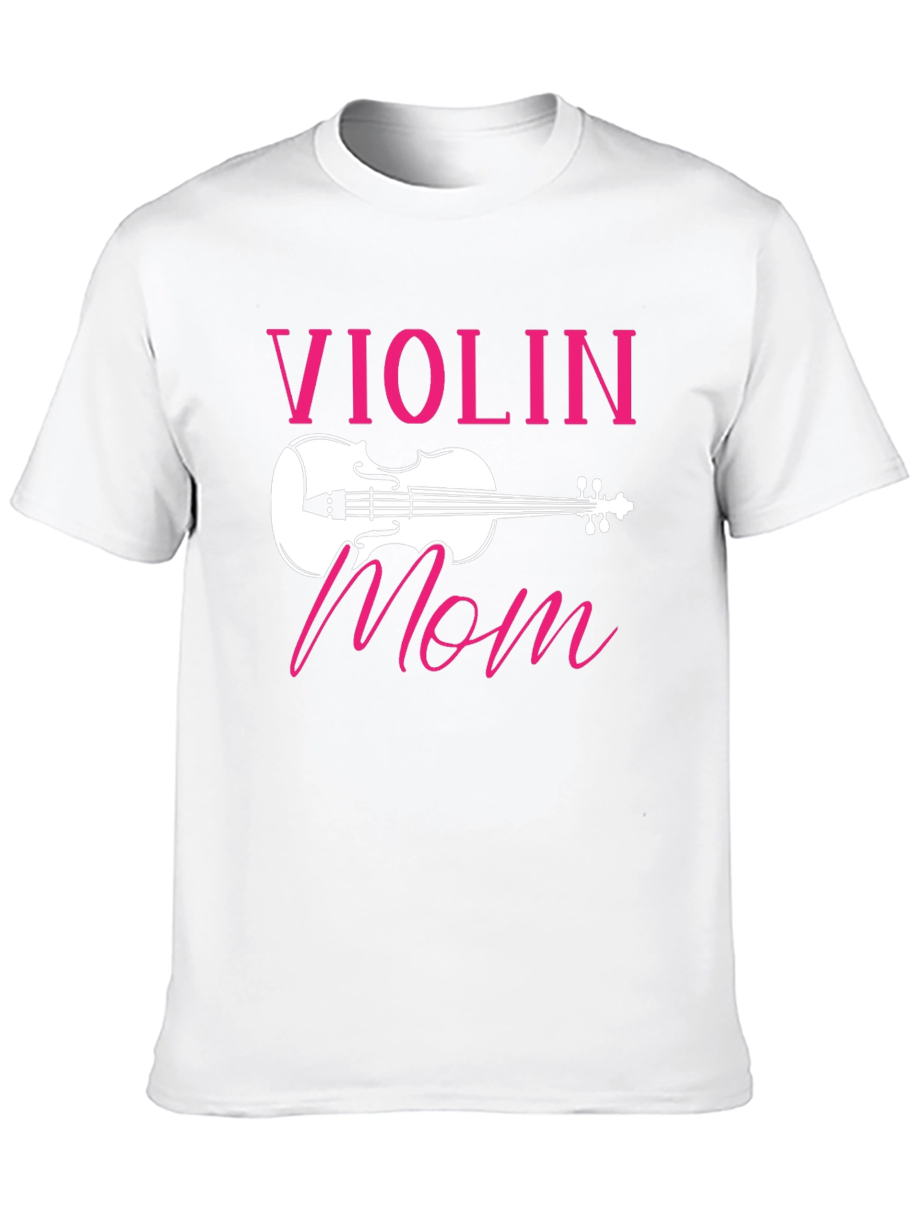Violin Mom T-Shirt - Musical Gift for Mothers