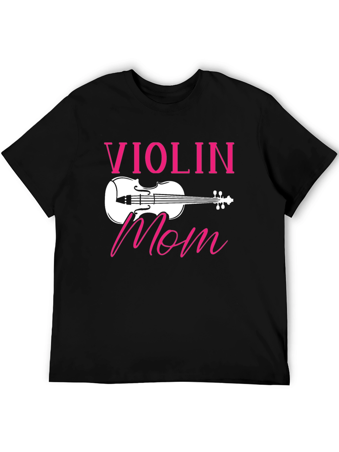 Violin Mom T-Shirt - Musical Gift for Mothers
