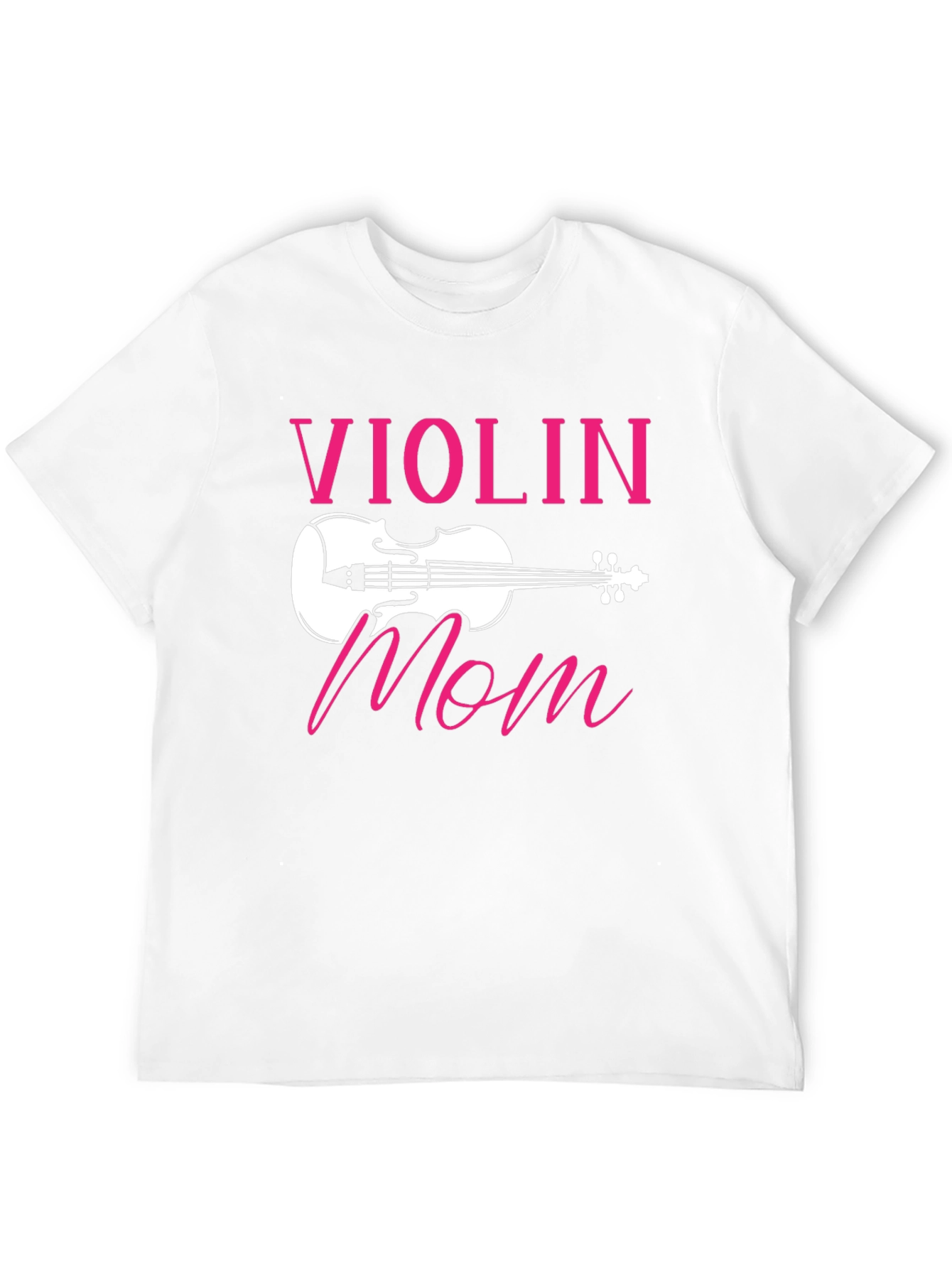 Violin Mom T-Shirt - Musical Gift for Mothers