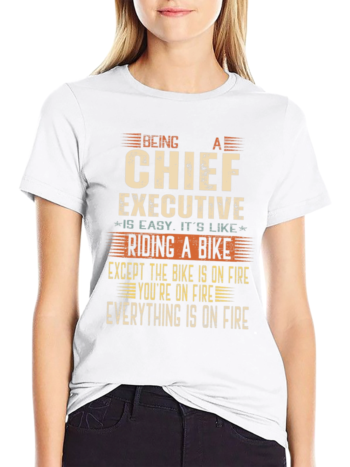 Chief Executive On Fire T-Shirt