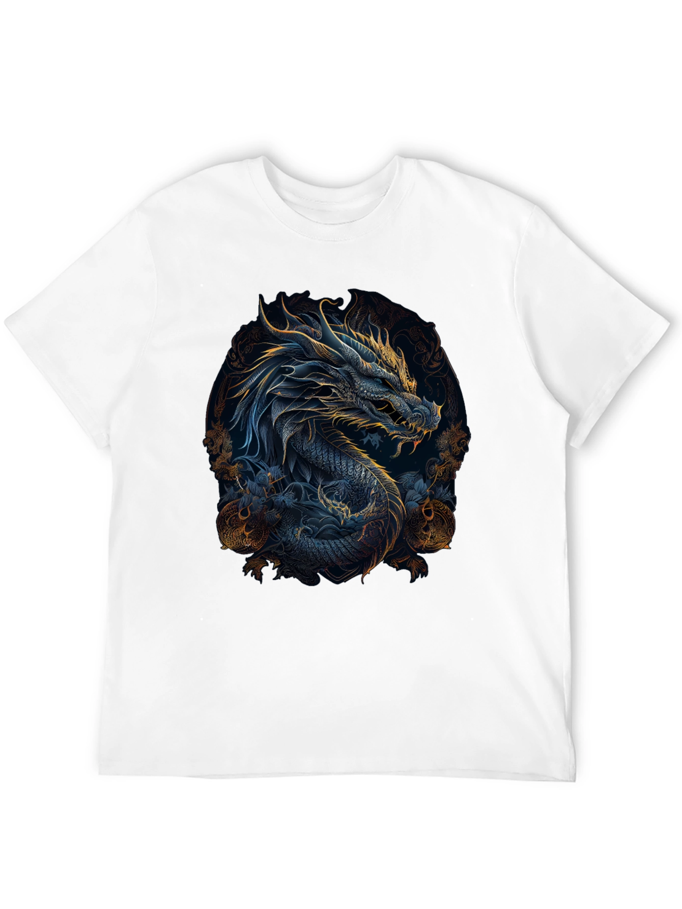 Dragon Graphic Tee - Mythical Beast T-Shirt