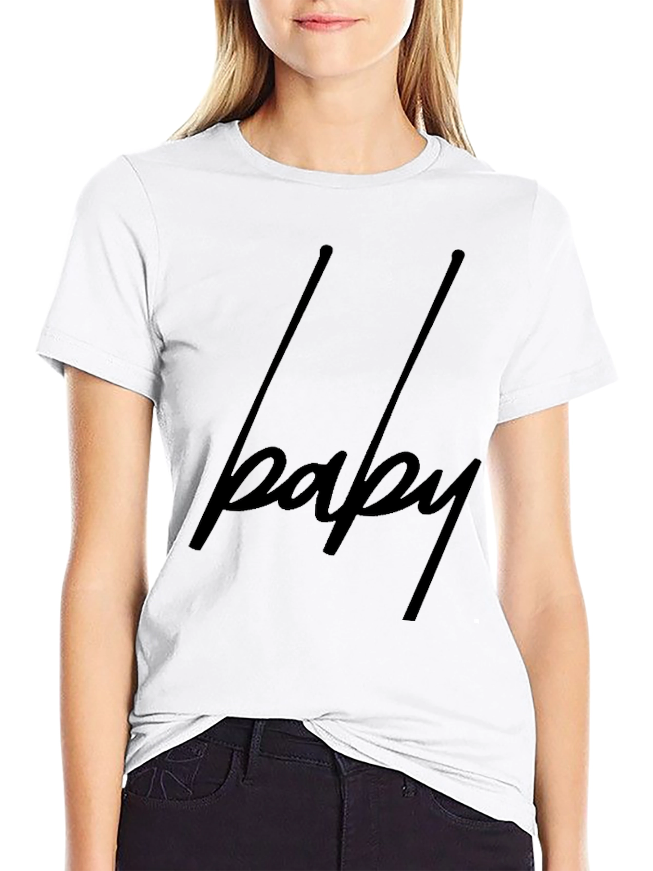 Black baby T-Shirt - Modern Casual Wear