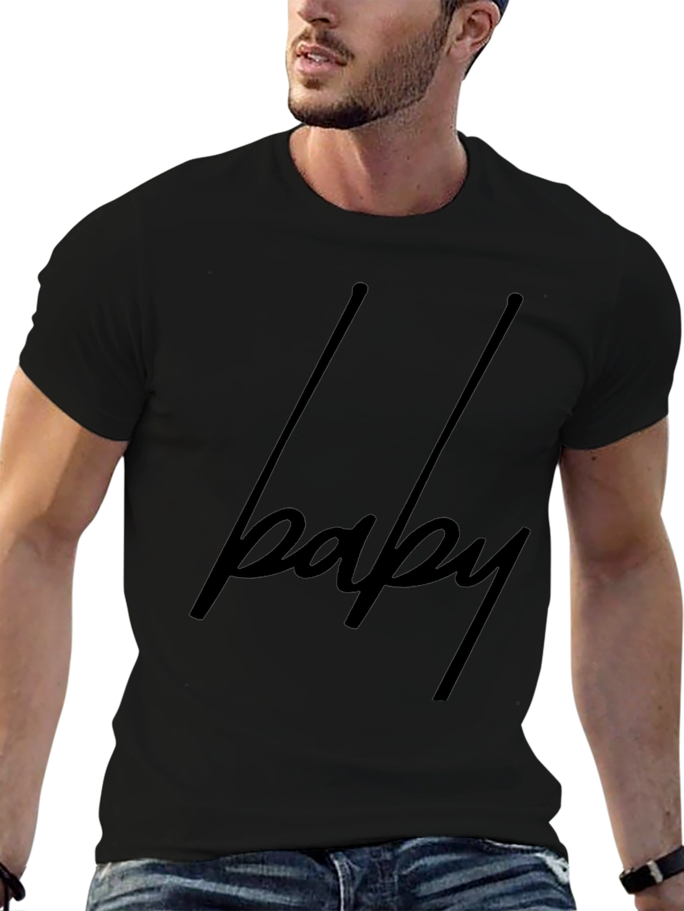 Black baby T-Shirt - Modern Casual Wear