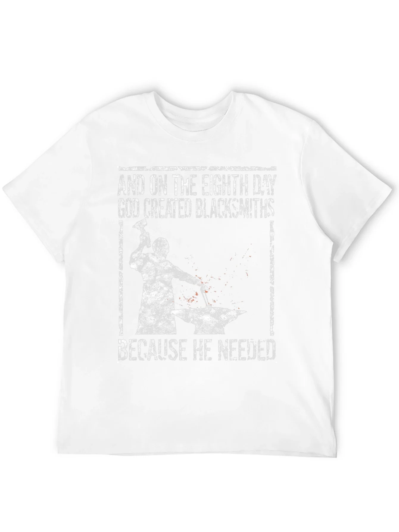 Blacksmith Graphic T-Shirt - And On The Eighth Day