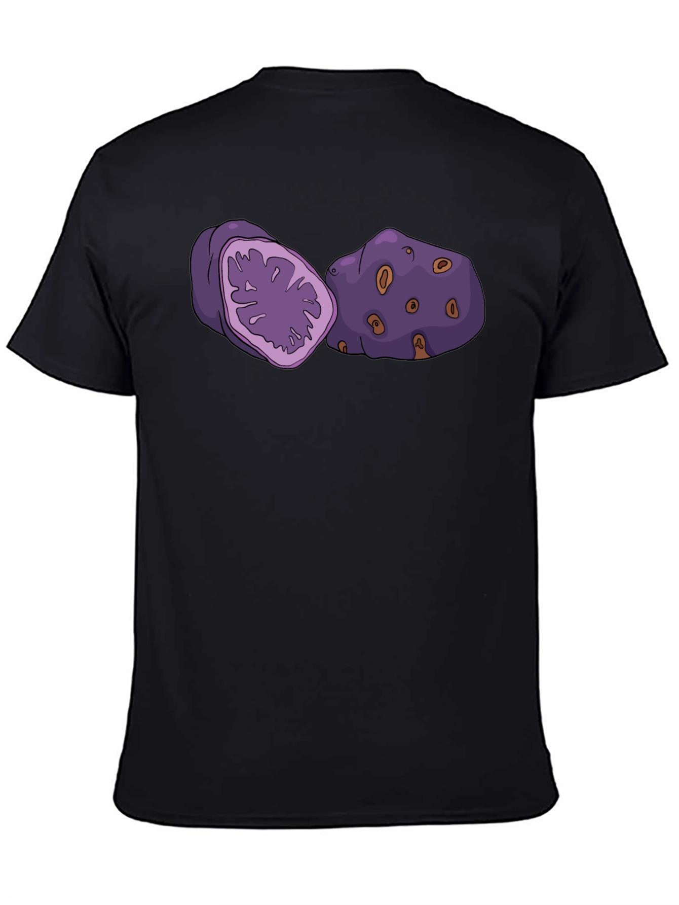 Purple Yam Graphic Tee - Funny Potato Shirt