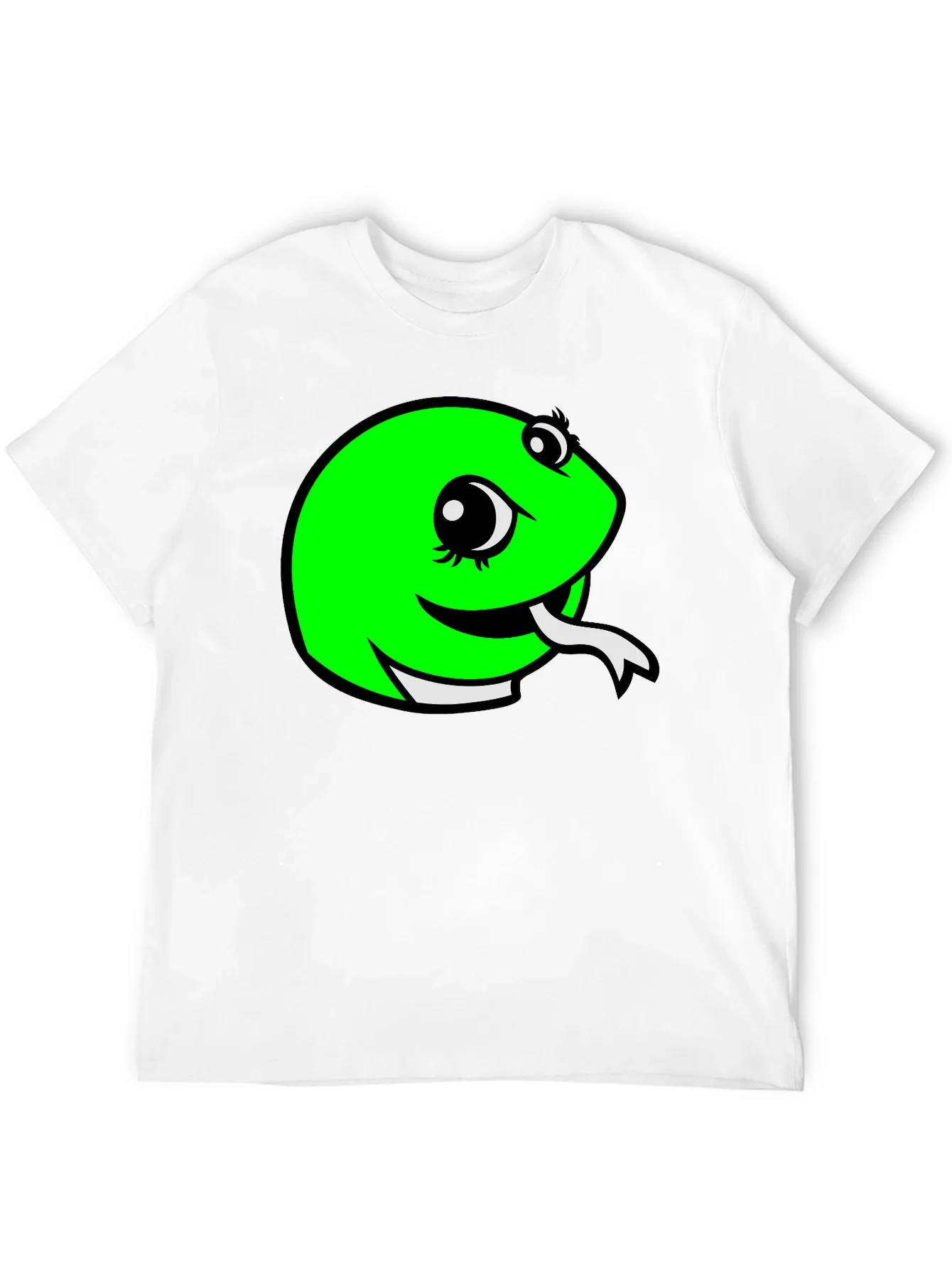 Snake Graphic Tee - Black Cotton T-Shirt