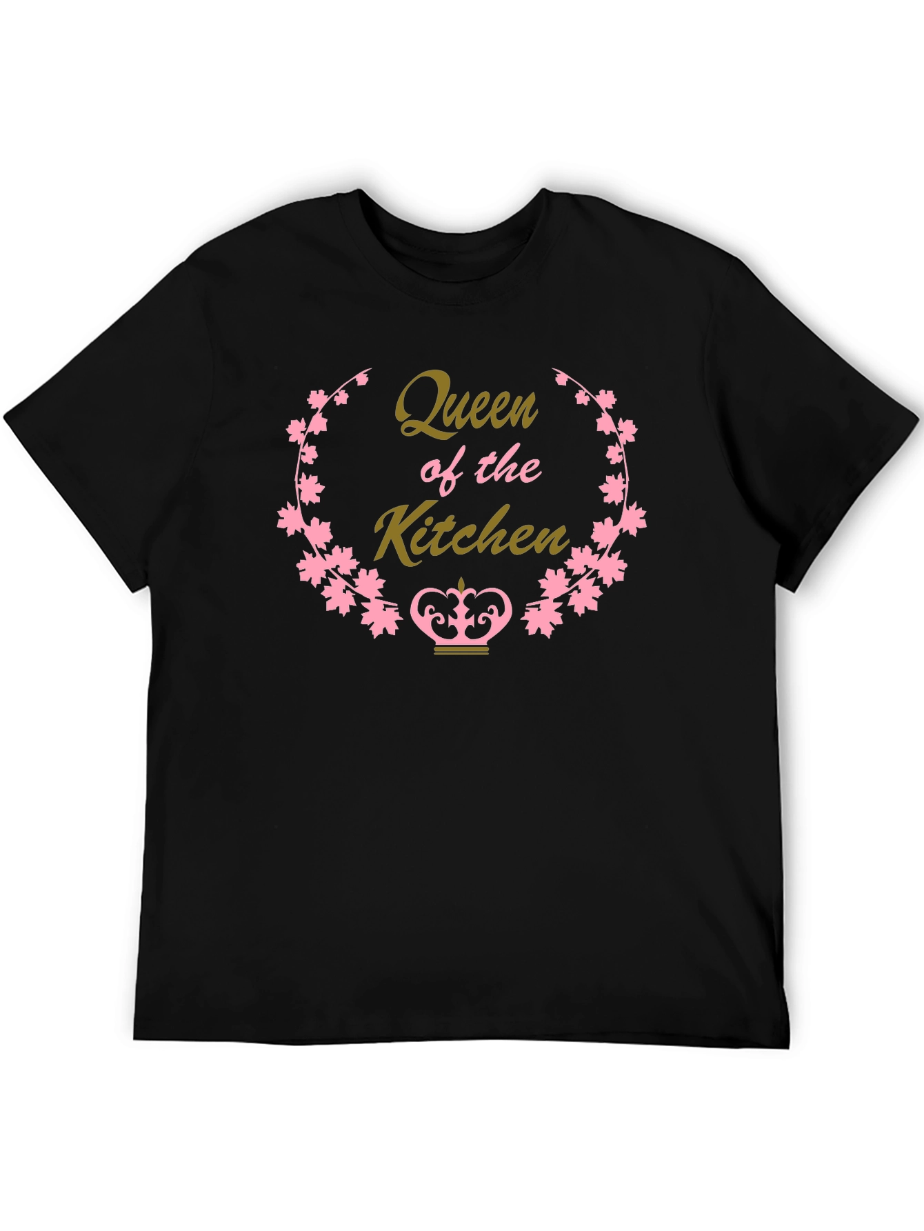 Queen of the Kitchen Black T-Shirt