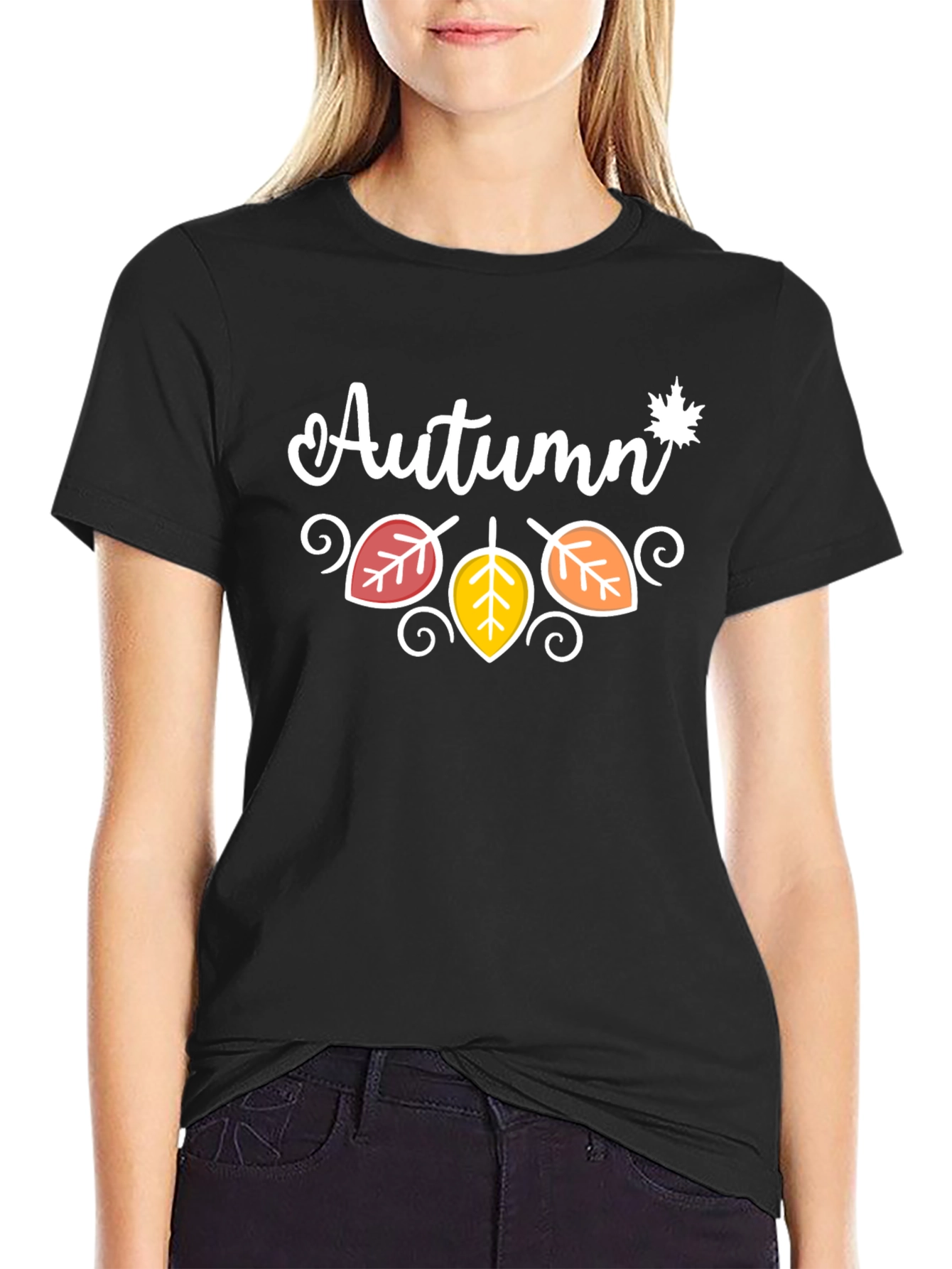 Autumn Leaves Graphic T-Shirt