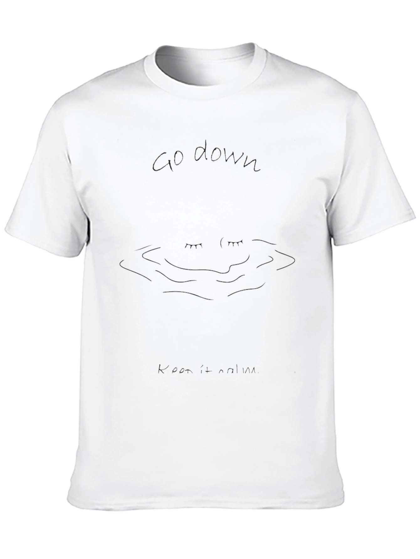 Classic Black Crew Neck T-Shirt: Comfortable & Stylish
