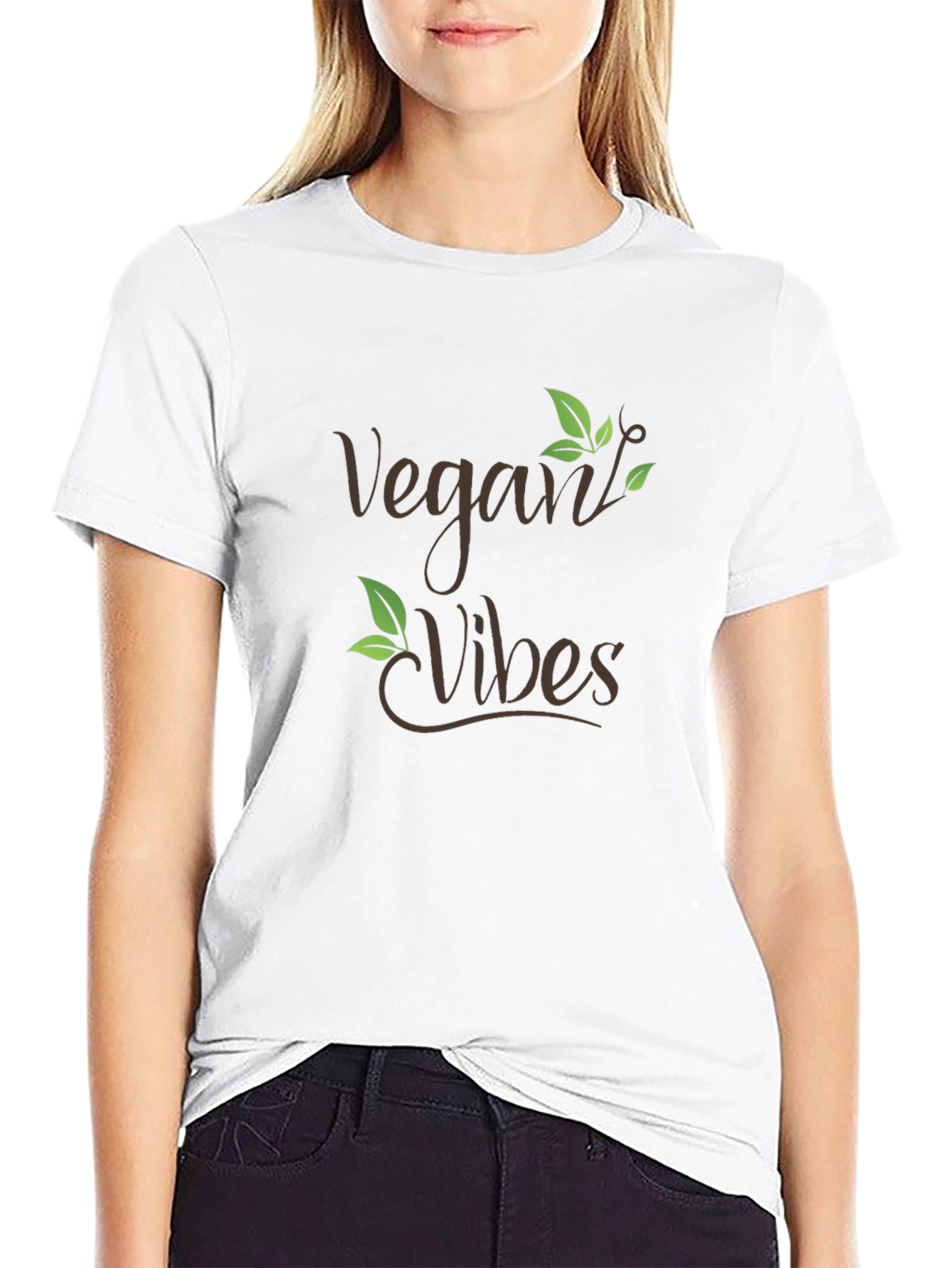 Vegan Vibes Graphic Tee - Unisex Comfort Fit