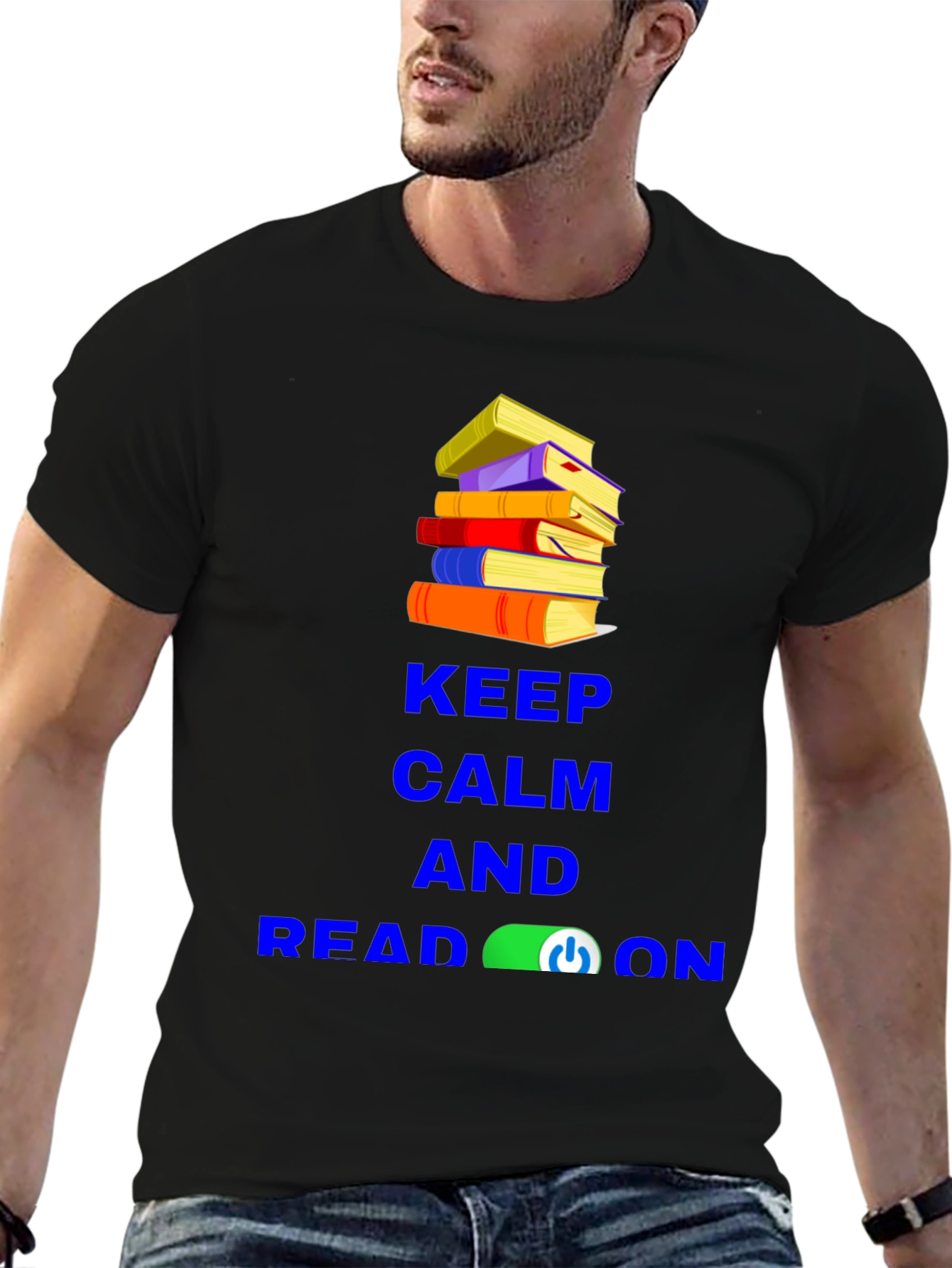 Keep Calm and Read On T-Shirt