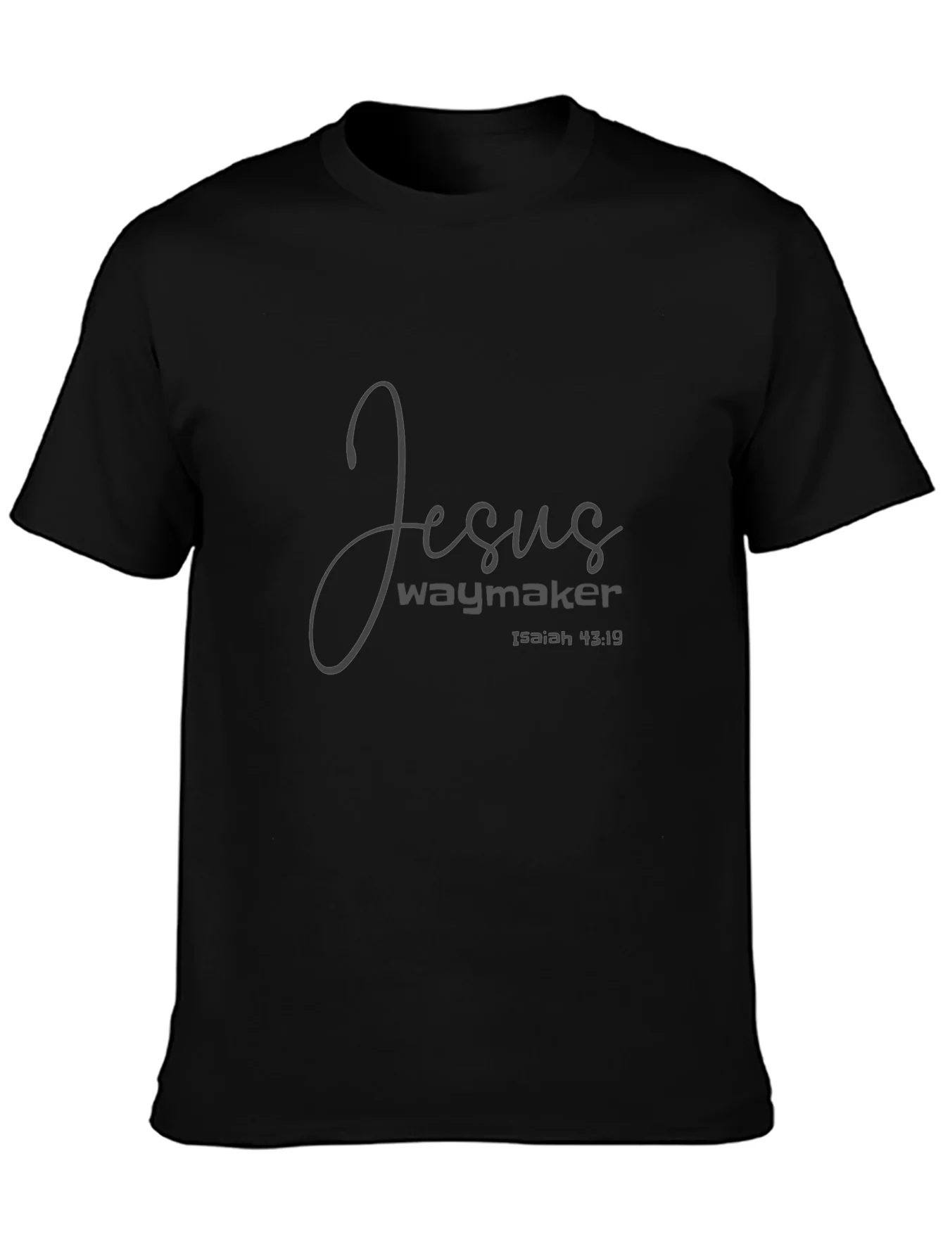 Jesus Waymaker T-Shirt - Isaiah 43:19 Religious Tee