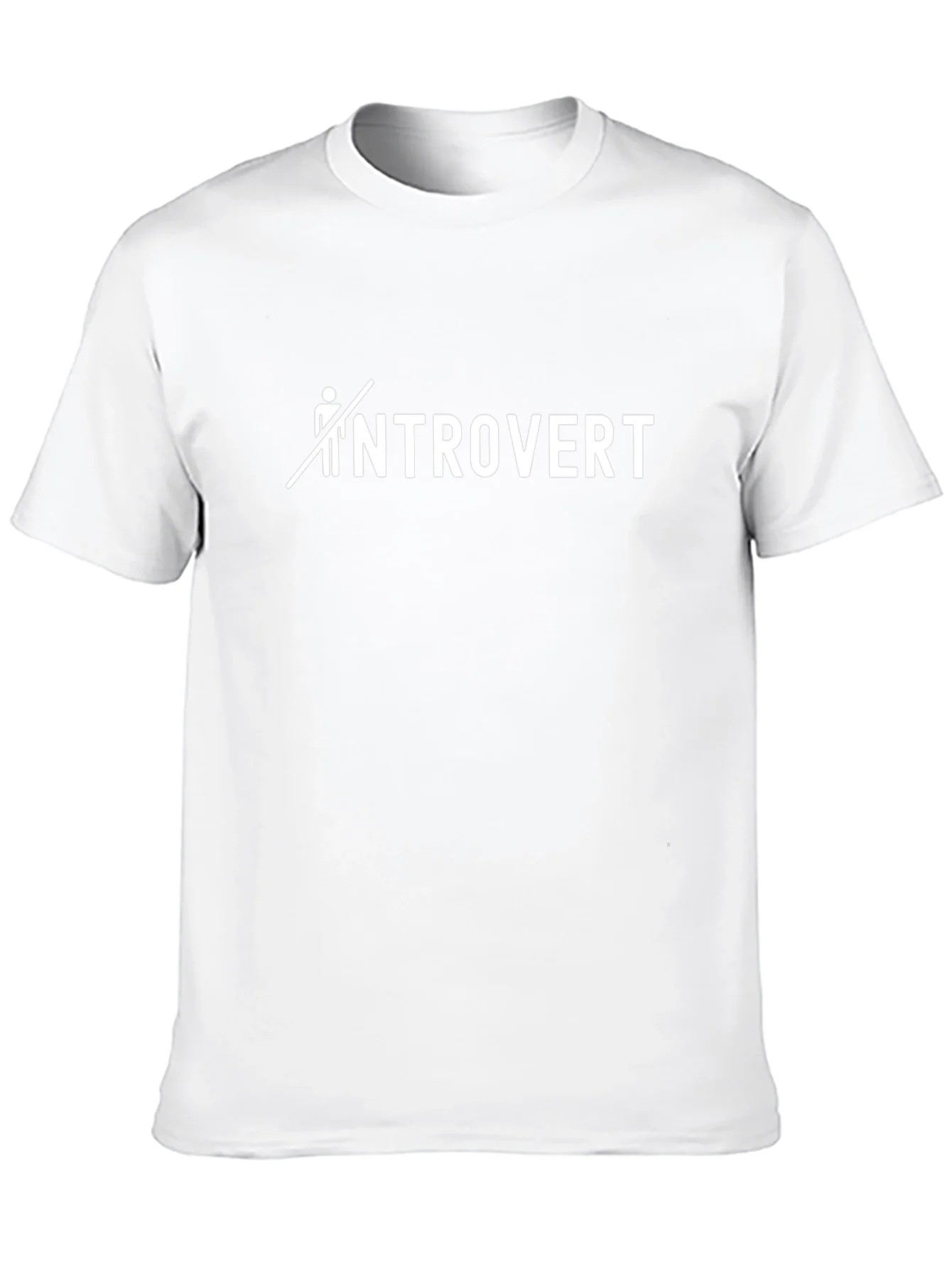 Introvert Graphic T-Shirt - Soft Cotton Blend