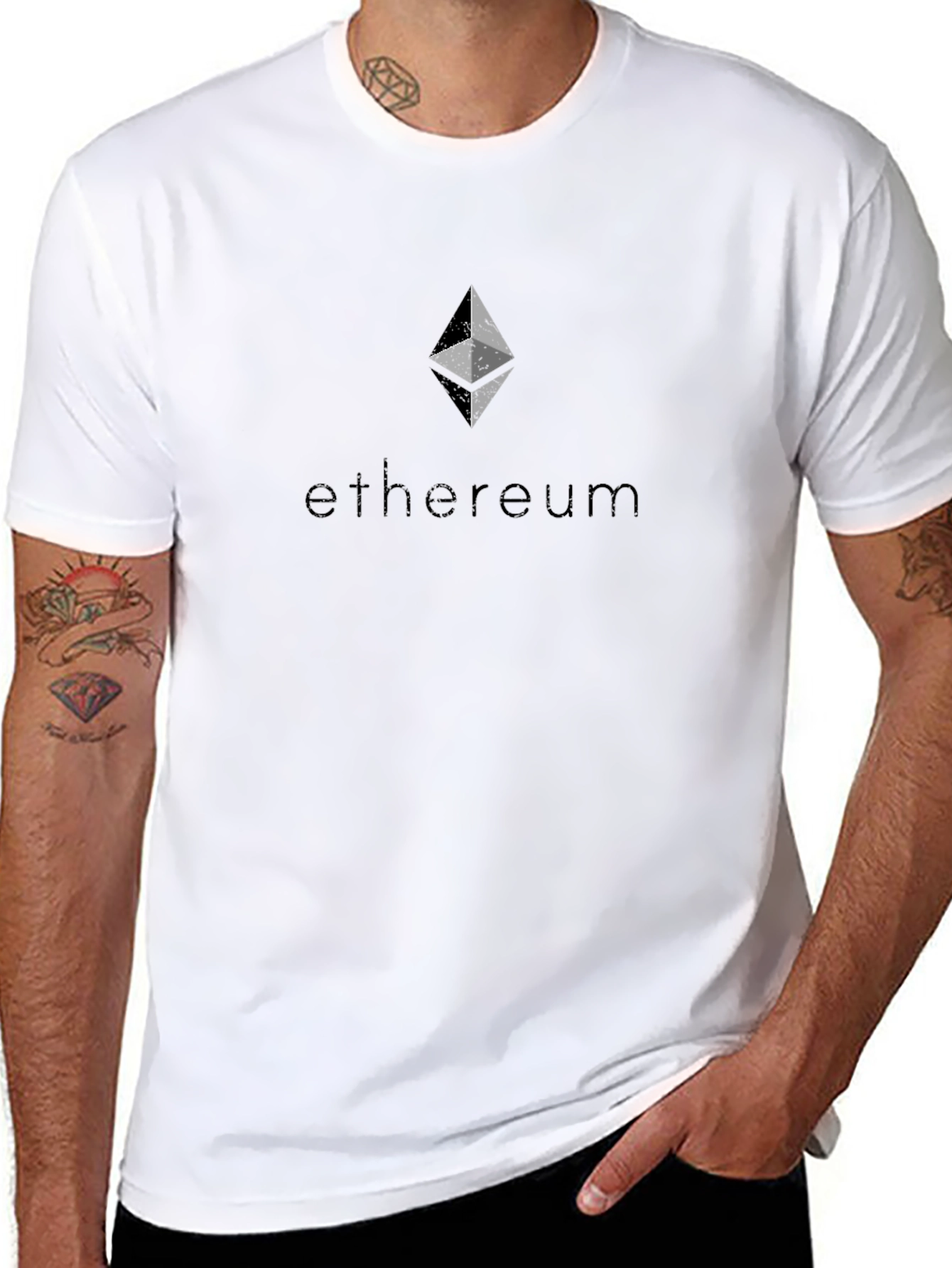 Ethereum Crypto Black T-Shirt