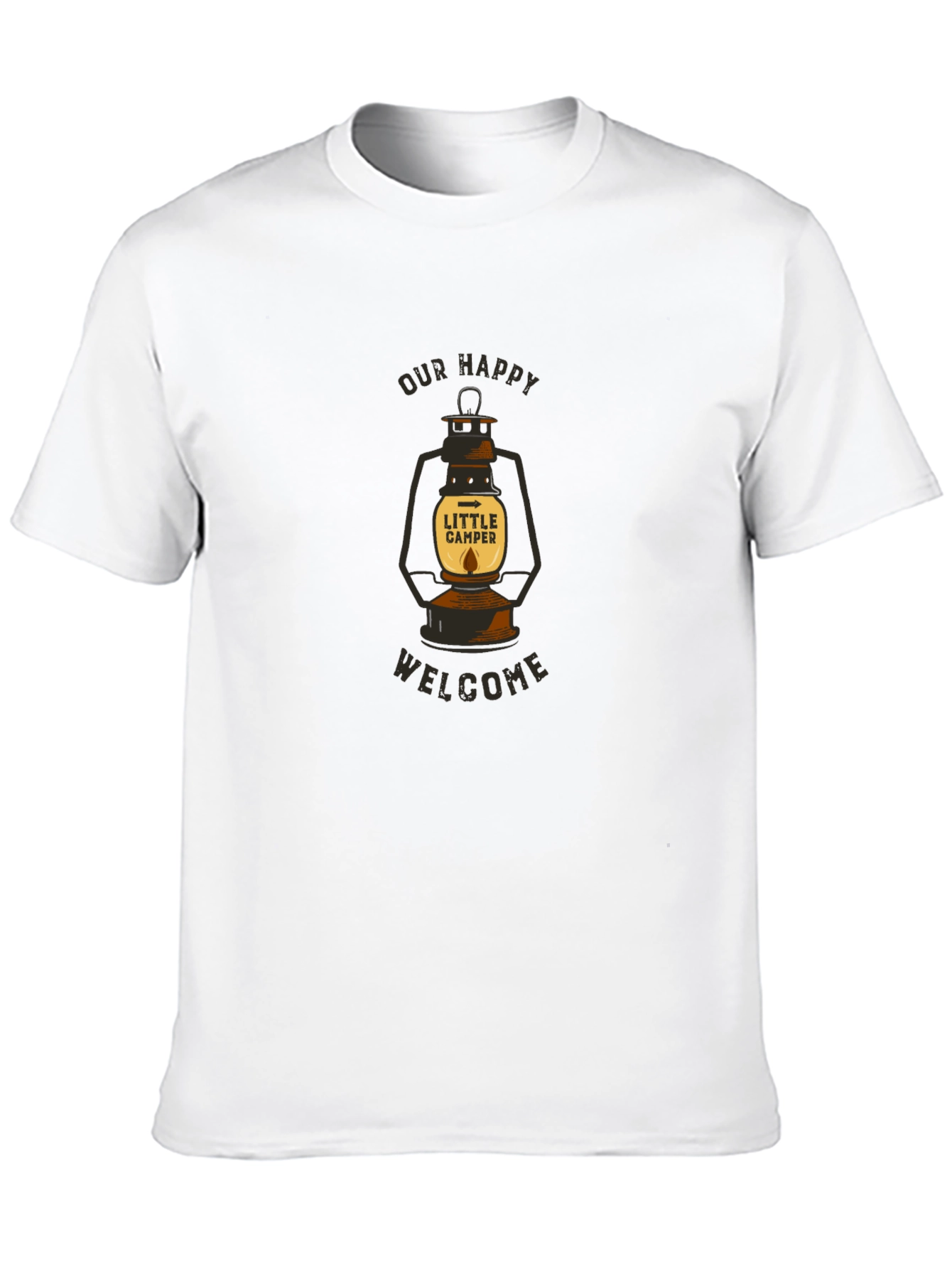 Happy Camper Lantern Graphic Tee