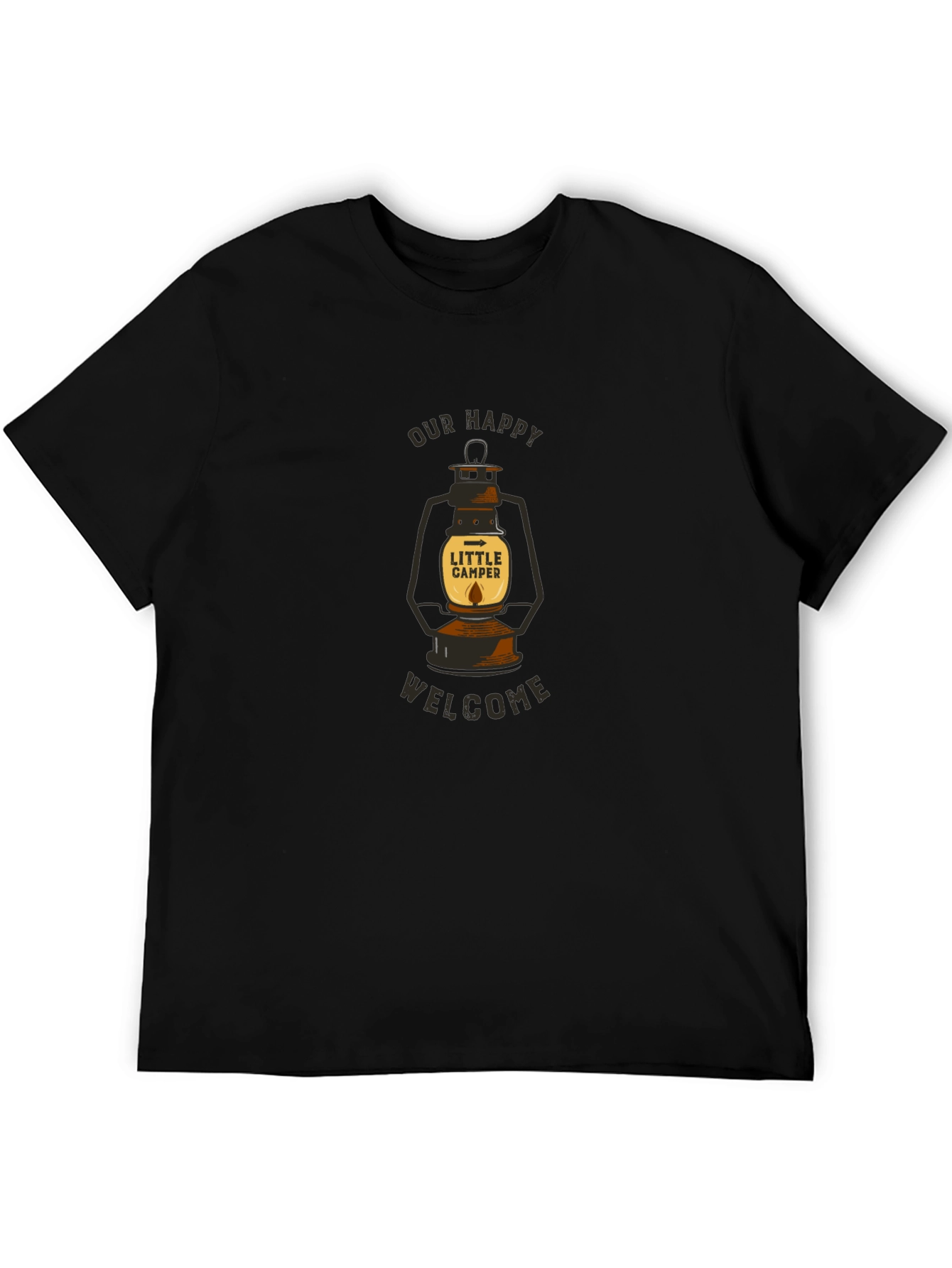 Happy Camper Lantern Graphic Tee