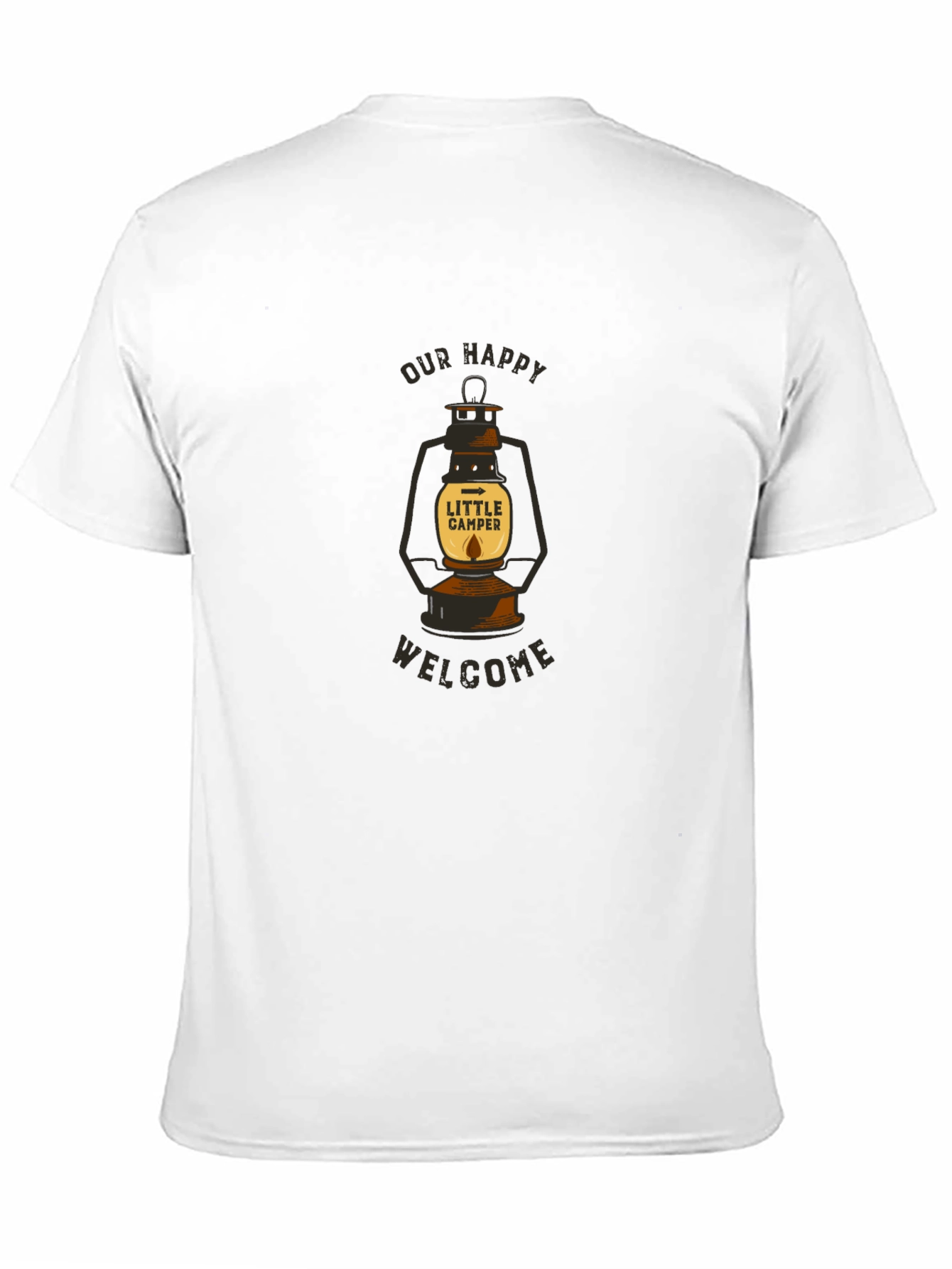 Happy Camper Lantern Graphic Tee