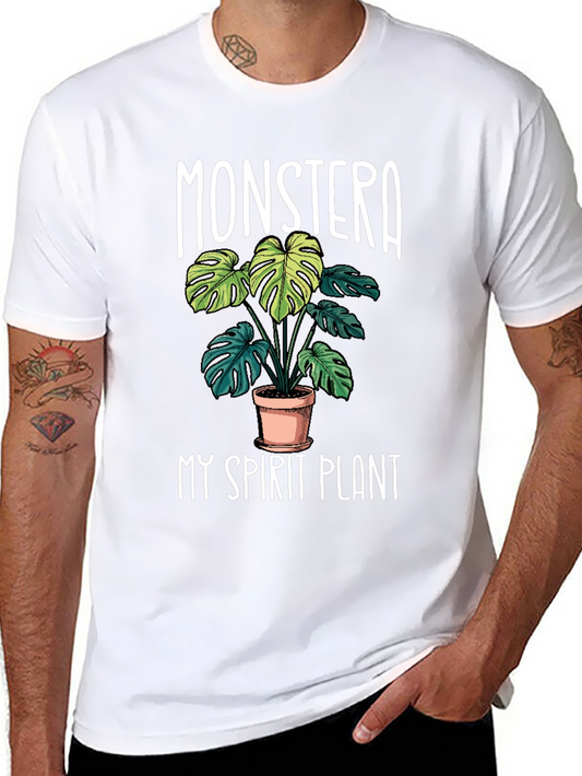 Monstera My Spirit Plant Graphic Tee