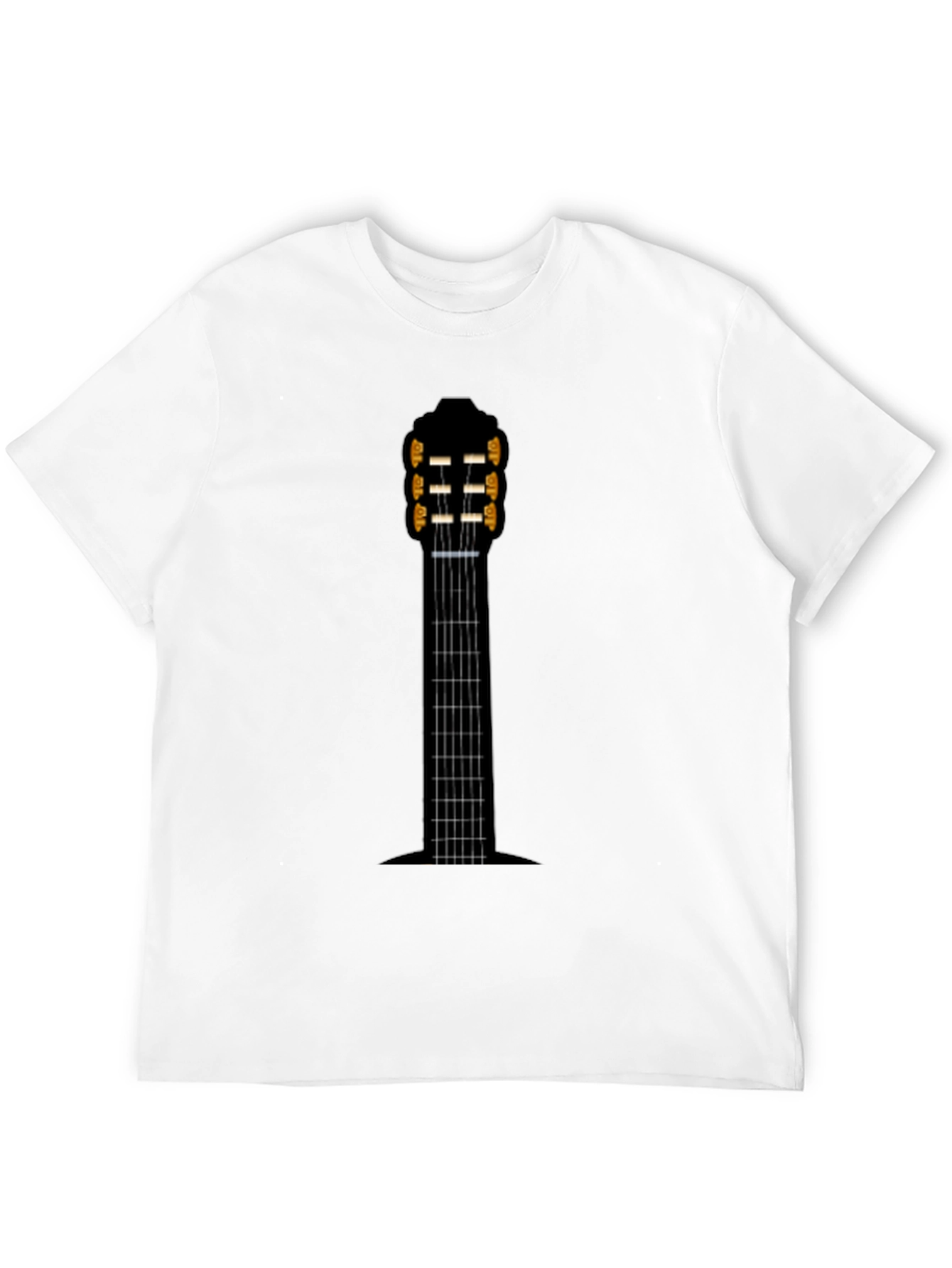 Guitar Neck Graphic Tee - Music Lovers T-Shirt