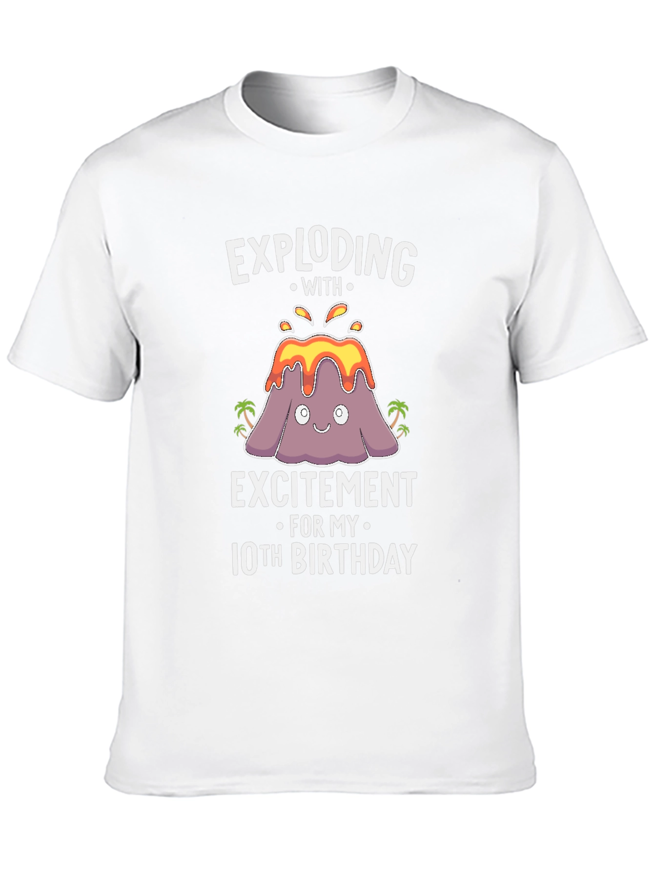 Exploding with Excitement 10th Birthday T-Shirt
