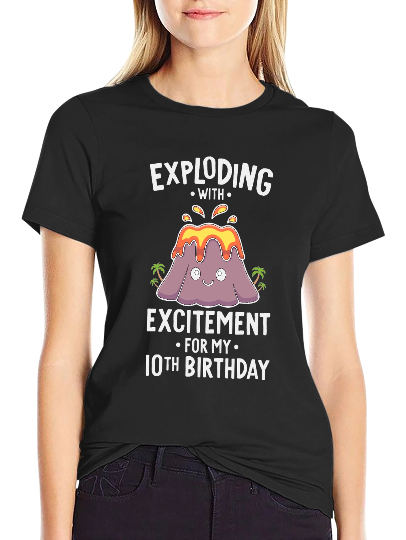 Exploding with Excitement 10th Birthday T-Shirt