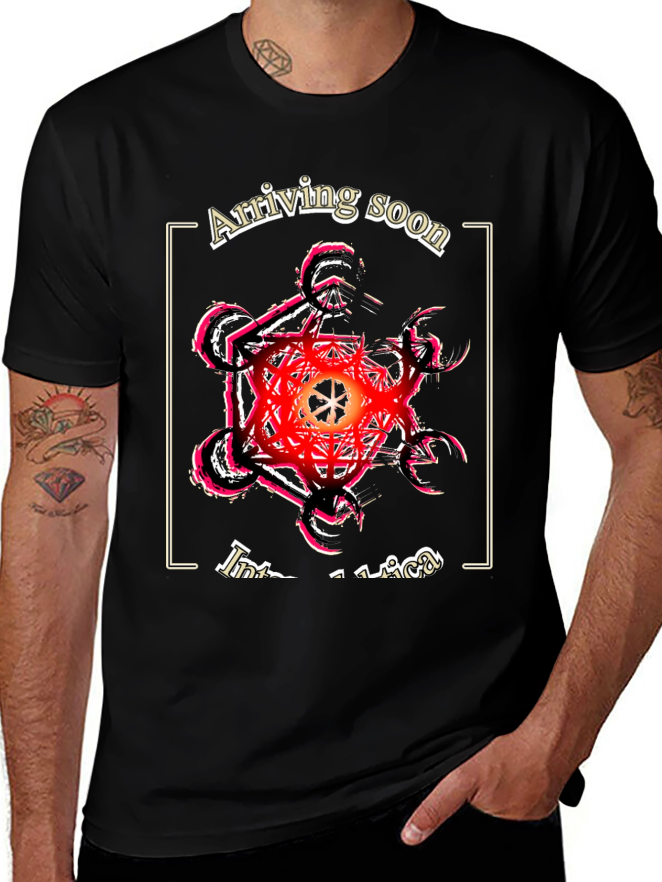 Arriving Soon T-Shirt - Intriguing Graphic Design