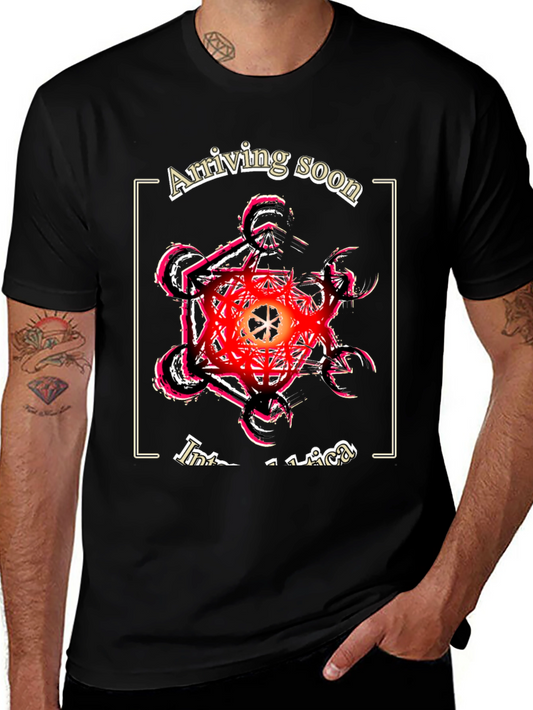 Arriving Soon T-Shirt - Intriguing Graphic Design