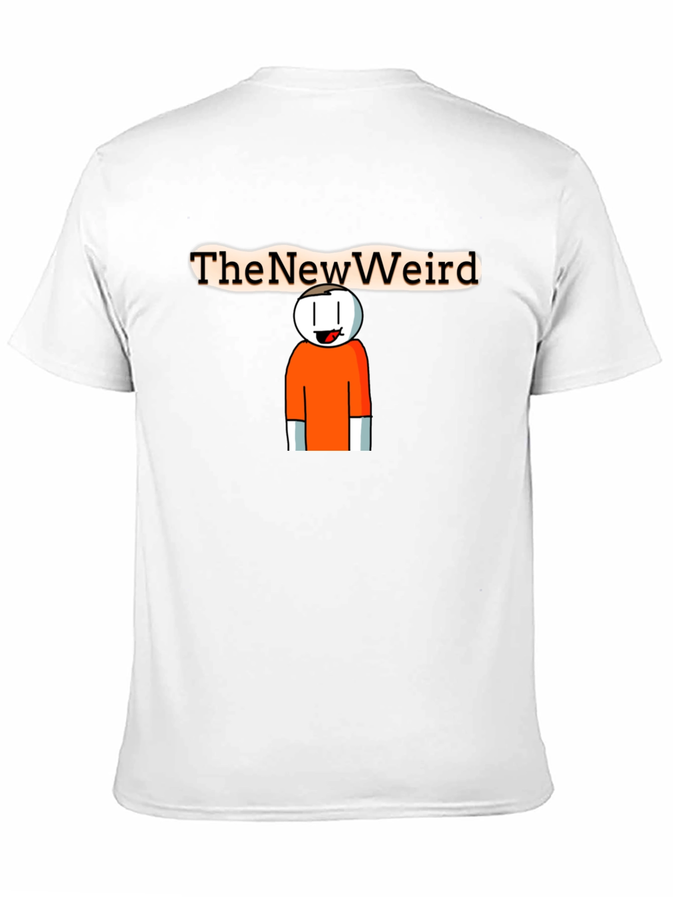 The New Weird Graphic Tee - Black Cotton Blend