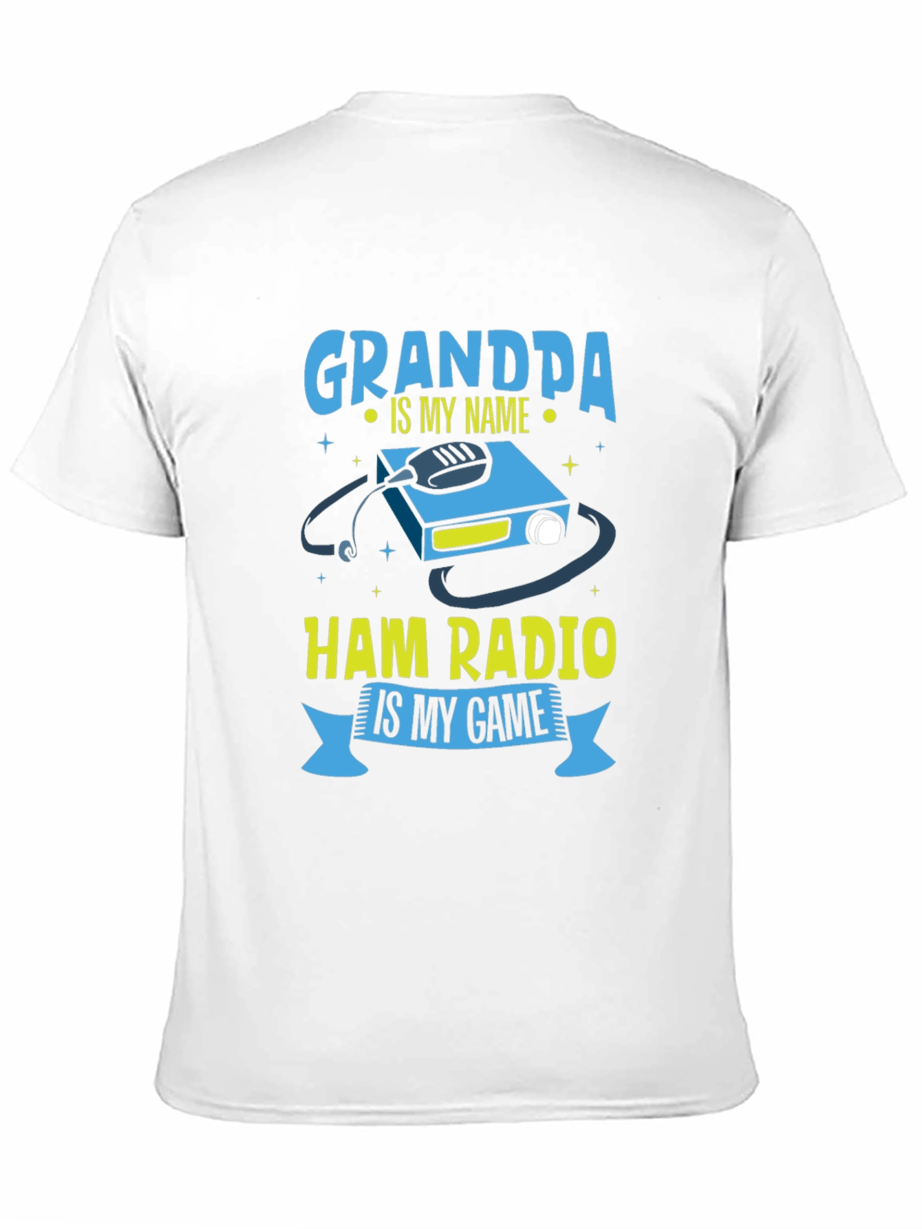 Grandpa Ham Radio T-Shirt - Hobbyist Apparel