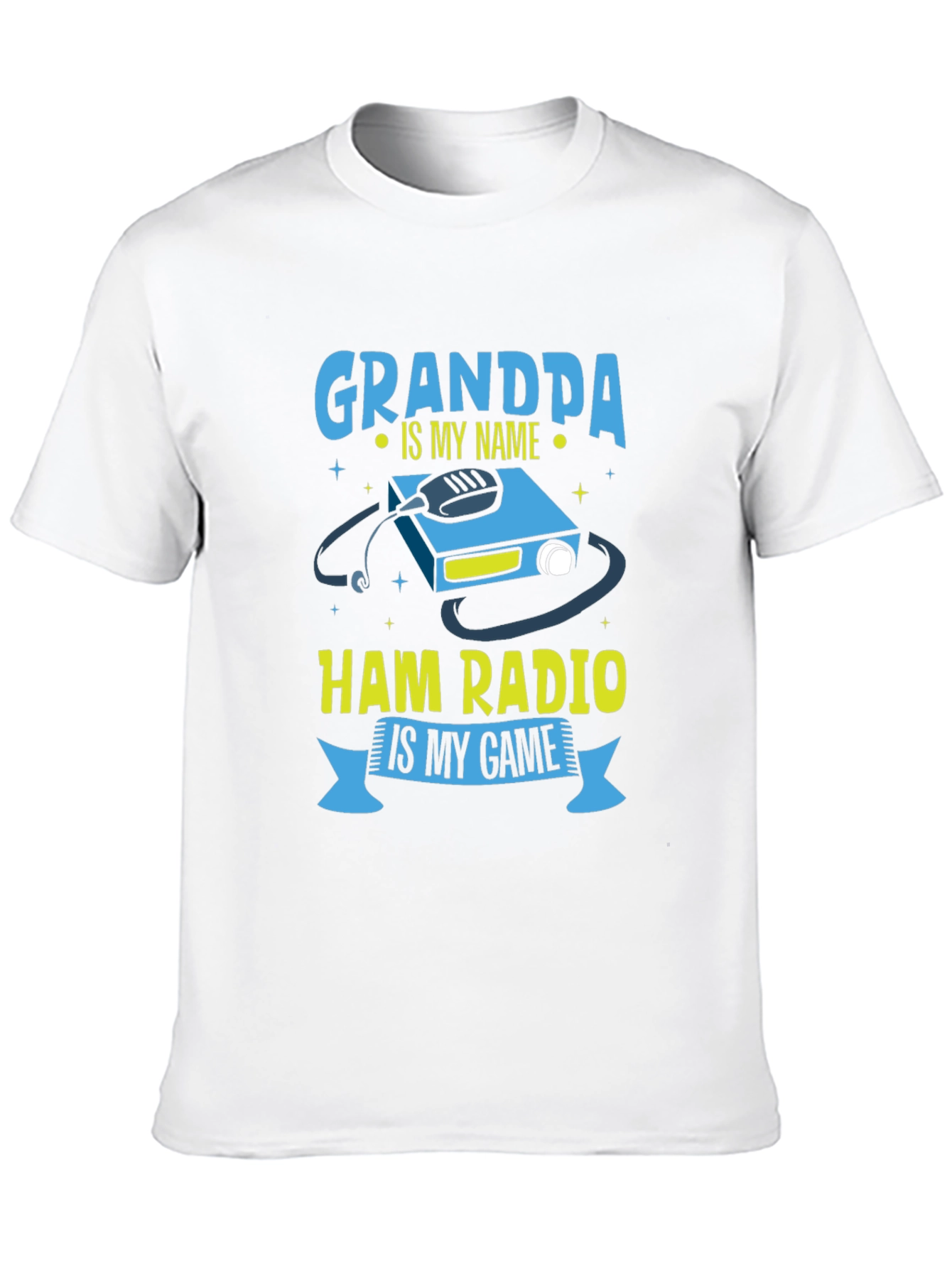 Grandpa Ham Radio T-Shirt - Hobbyist Apparel